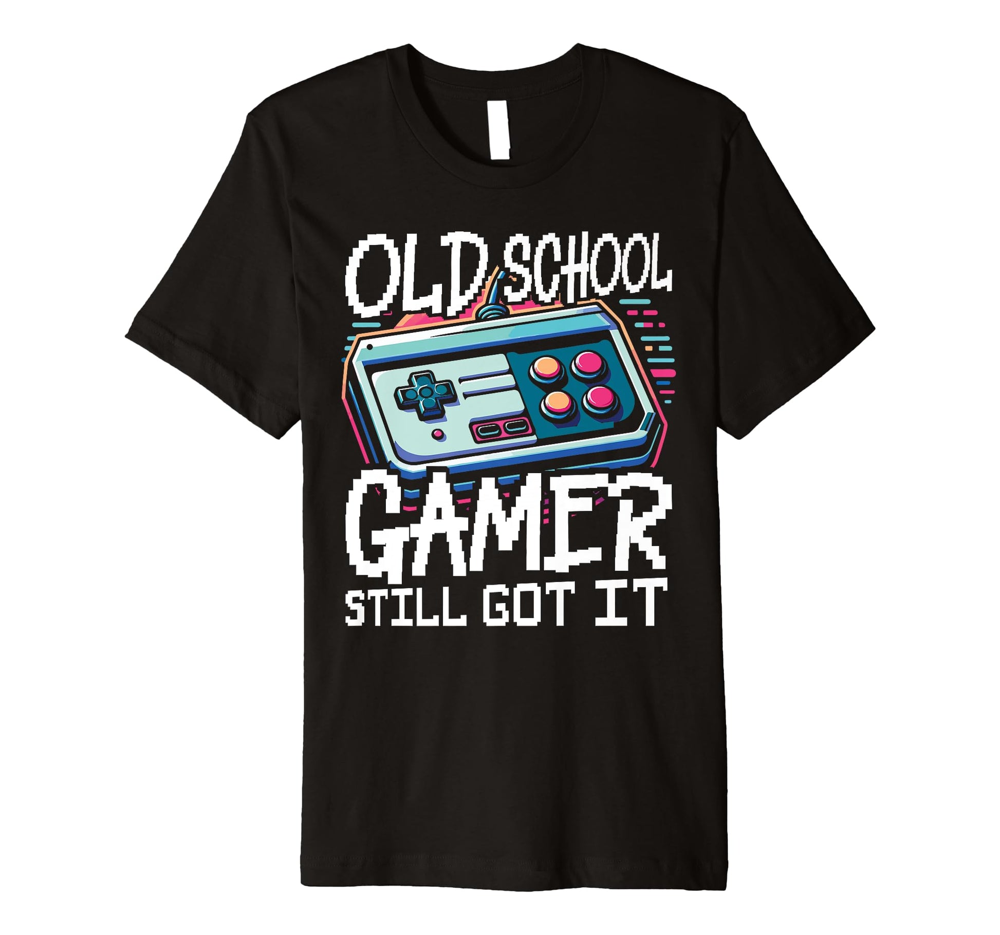 80S Arcade Nostalgia Pixel Art Video T-Shirt - Graphic Print for Adults - T-Shirt, Sweatshirt, Hoodie