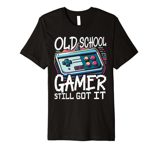 80S Arcade Nostalgia Pixel Art Video T-Shirt - Graphic Print for Adults - T-Shirt, Sweatshirt, Hoodie