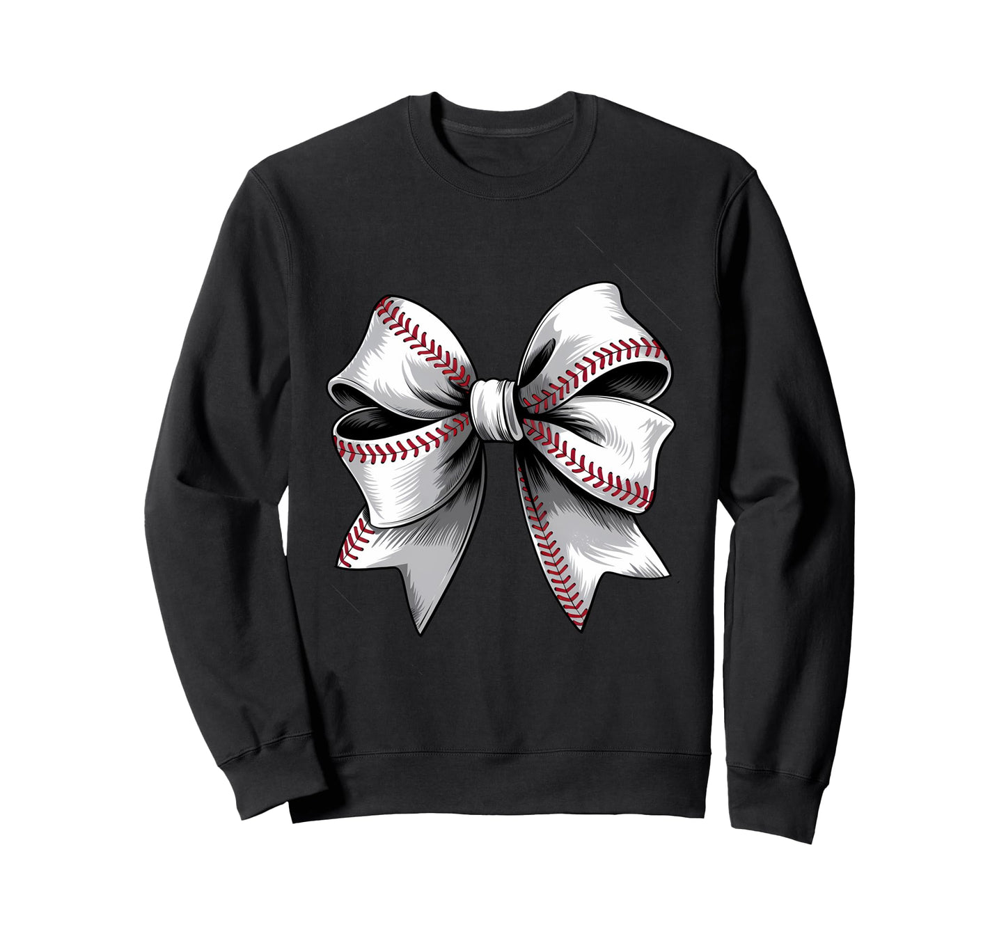 Baseball Coquette Bow Baseball Player Sweatshirt - Aesthetic Graphic Unisex - T-Shirt, Sweatshirt, Hoodie