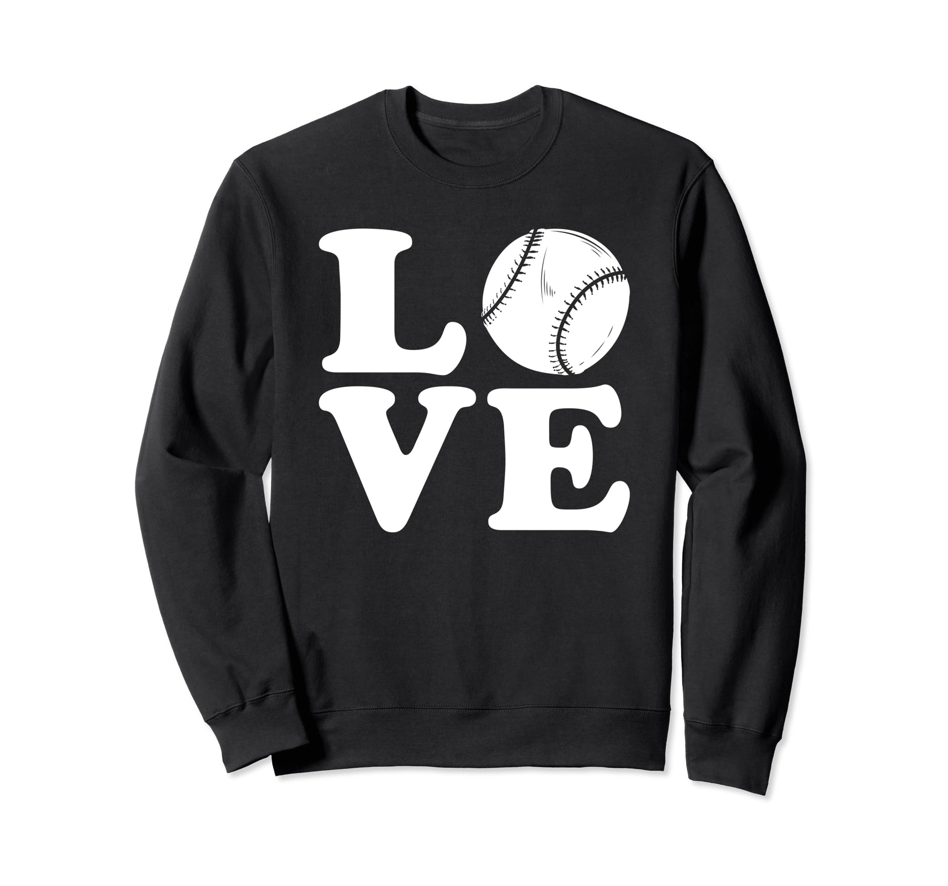 I Heart Baseball Season Funny Sweatshirt - Trendy Graphic for Adults - T-Shirt, Sweatshirt, Hoodie