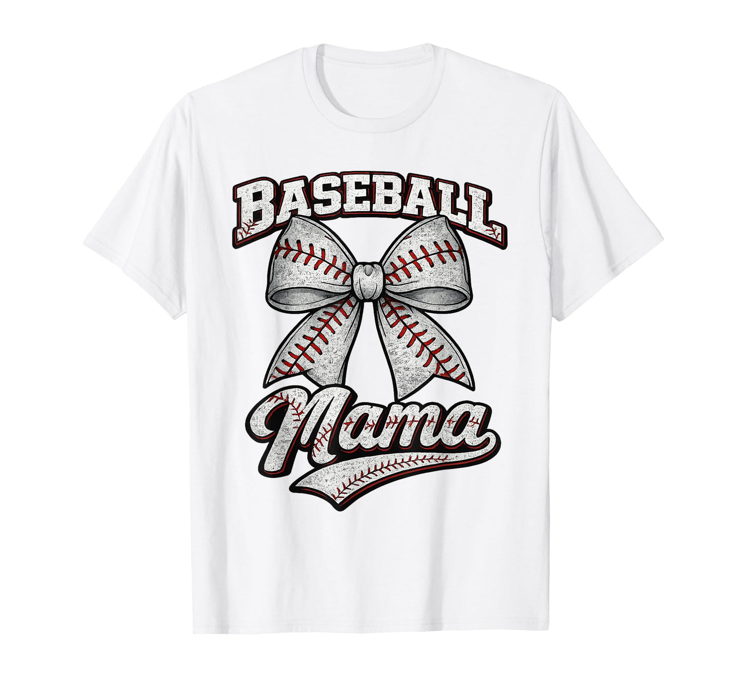 Baseball Mama Sports Mom Leopard T-Shirt - Fun Novelty Design Unisex - T-Shirt, Sweatshirt, Hoodie