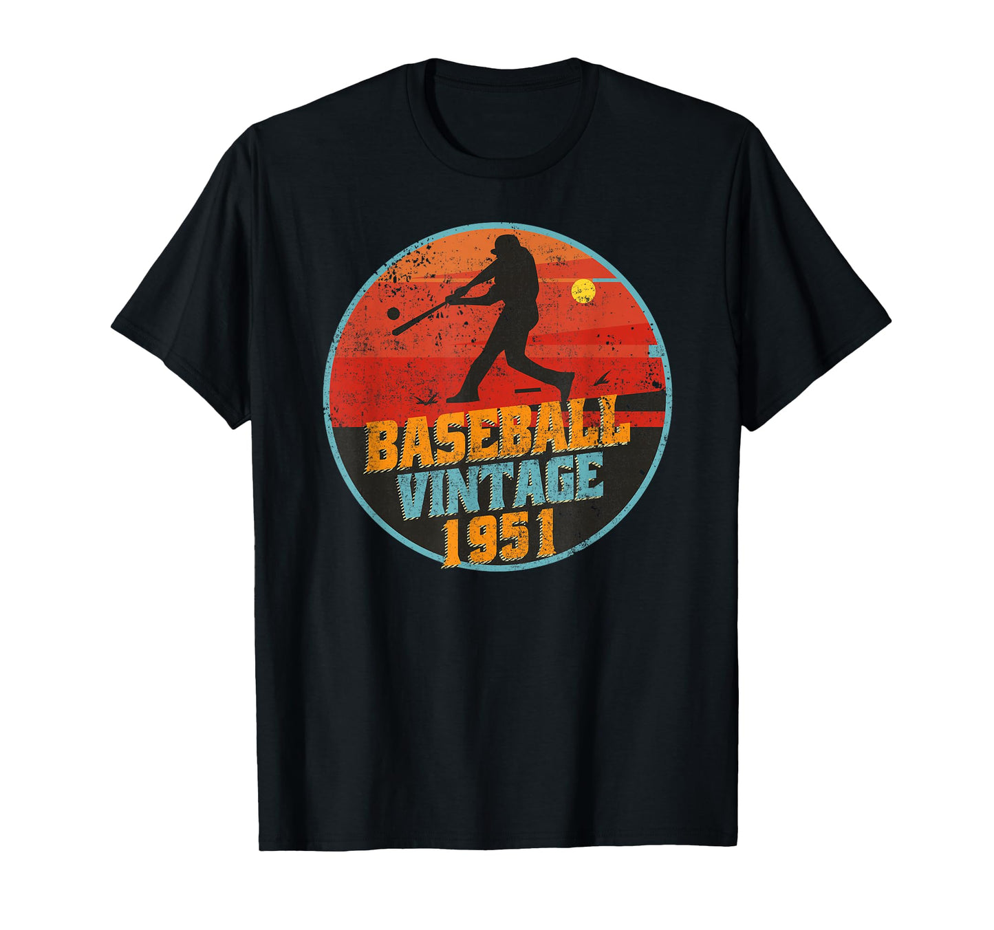 Baseball Player Born 1951 Birthday T-Shirt - Custom Art Print Men Women - T-Shirt, Sweatshirt, Hoodie