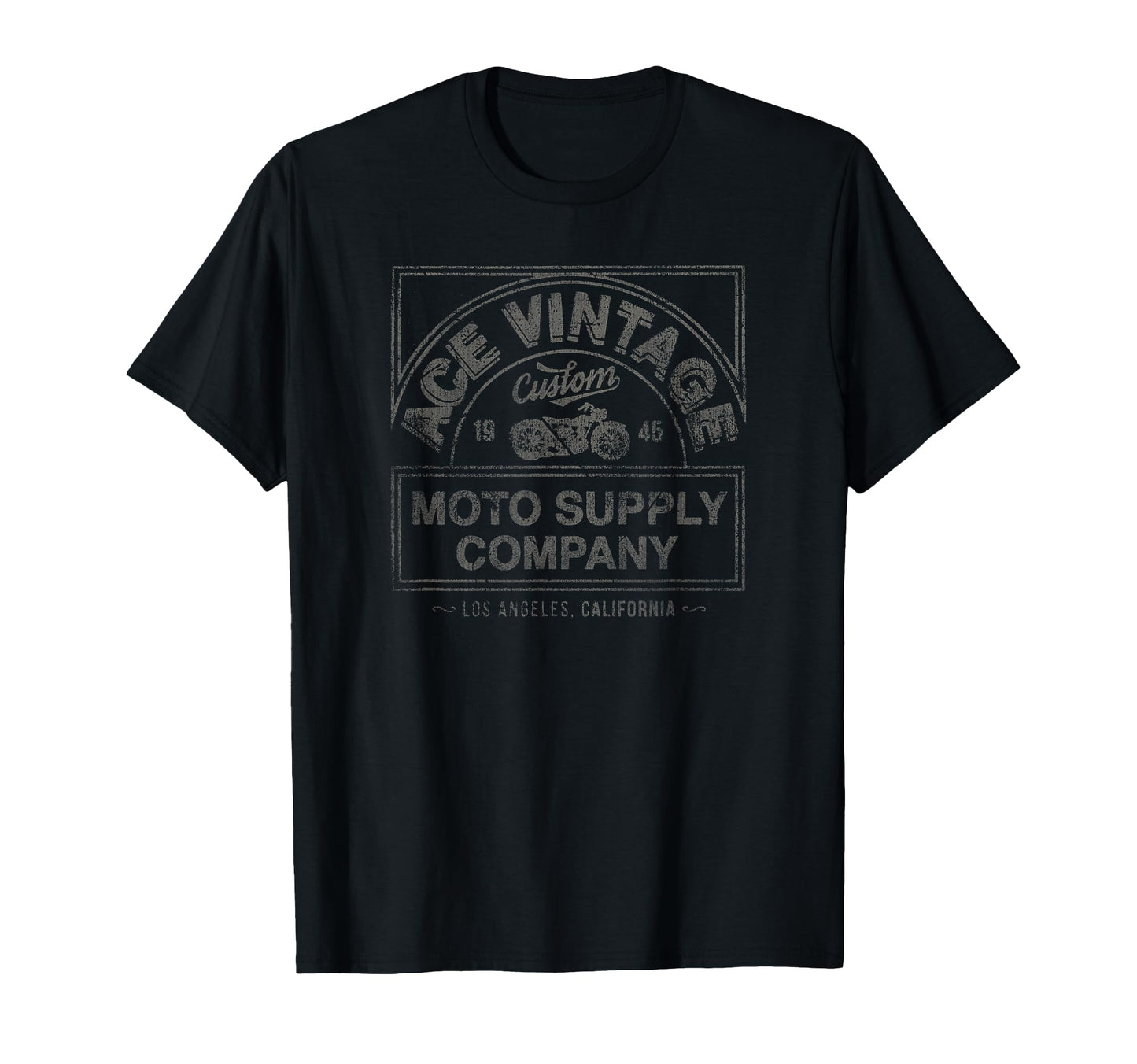 Trendy Ace Motorcycle Supply Company T-Shirt - Trendy Graphic for Adults - T-Shirt, Sweatshirt, Hoodie