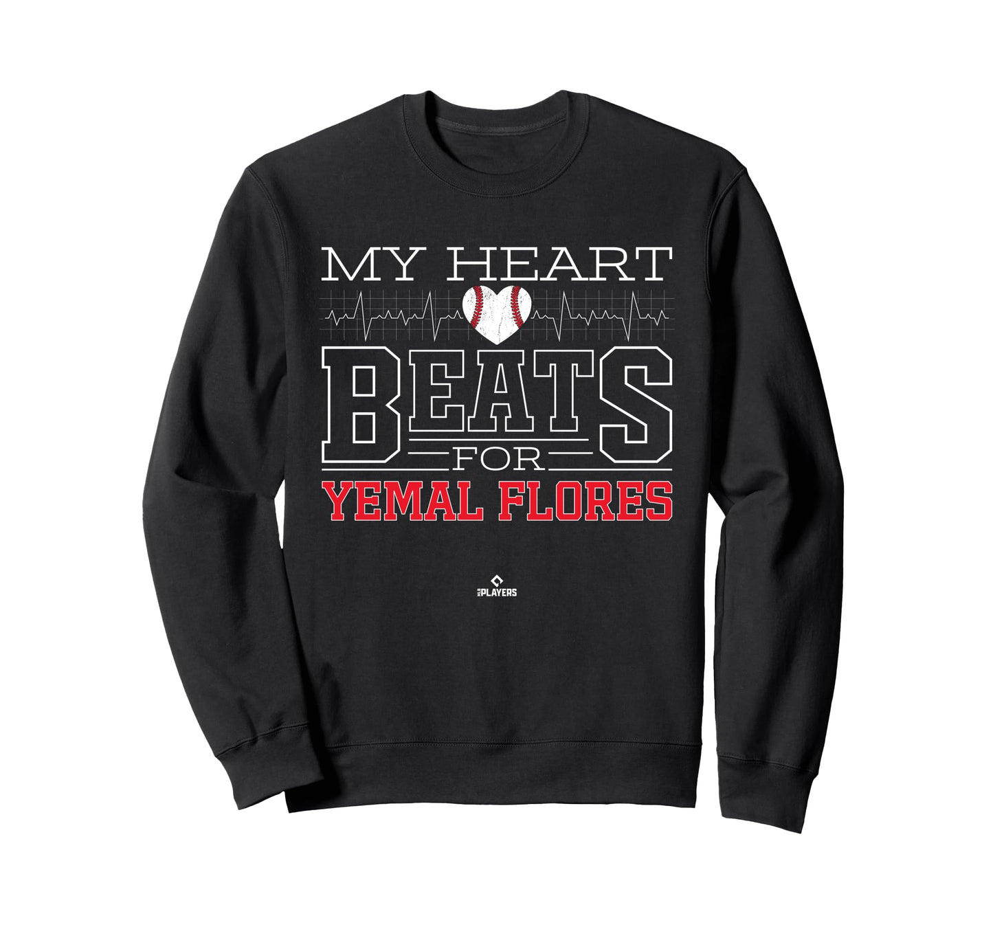 My Heart Beats Yemal Flores Prospect Sweatshirt - Unique Graphic Men Women - T-Shirt, Sweatshirt, Hoodie