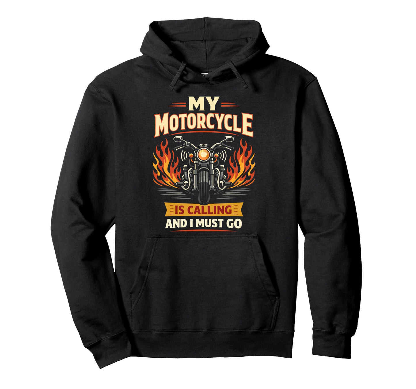 Motorcycle Biker My Motorcycle Is Hoodie - Casual Everyday Wear for Adults - T-Shirt, Sweatshirt, Hoodie