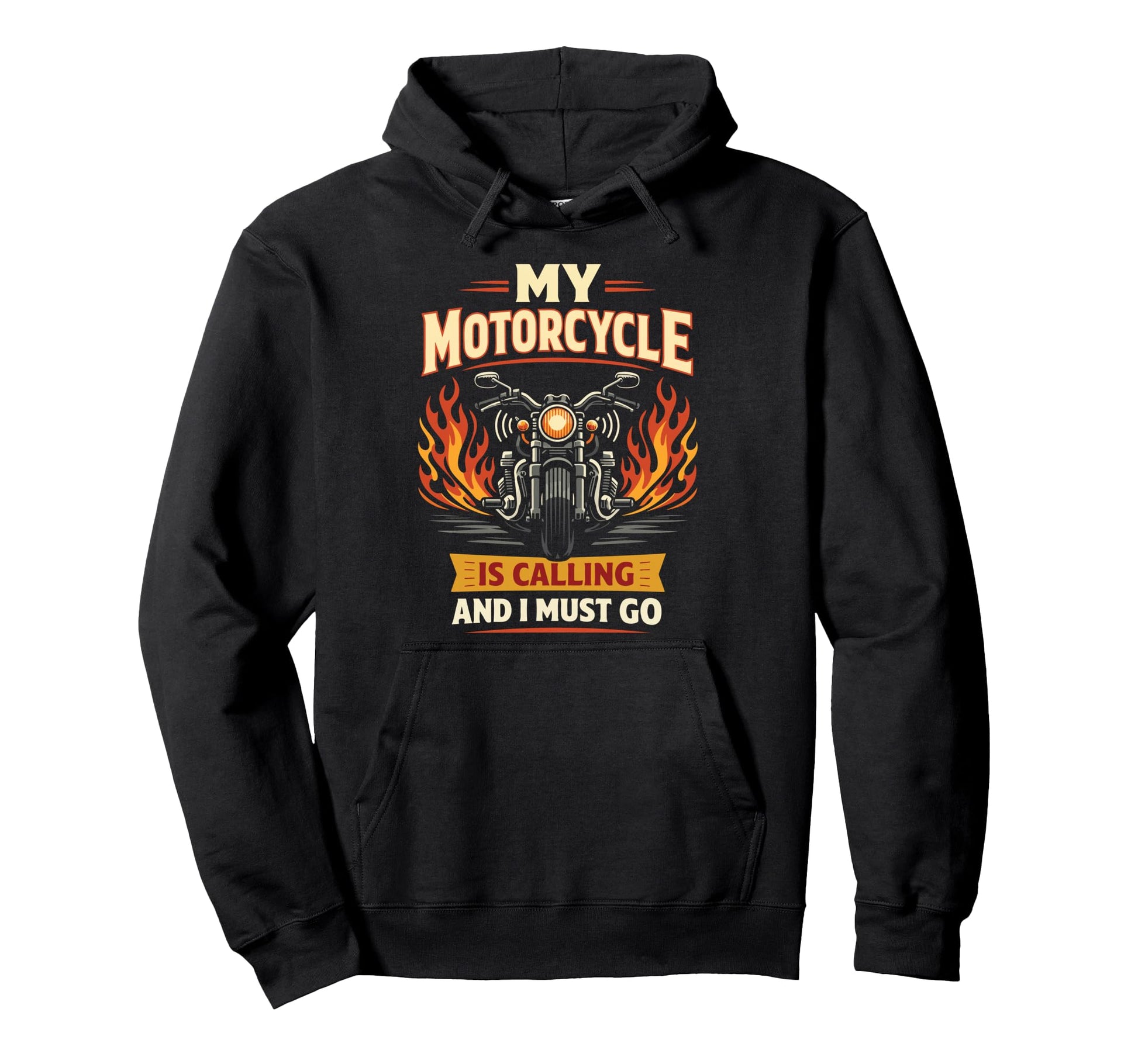 Motorcycle Biker My Motorcycle Is Hoodie - Casual Everyday Wear for Adults - T-Shirt, Sweatshirt, Hoodie