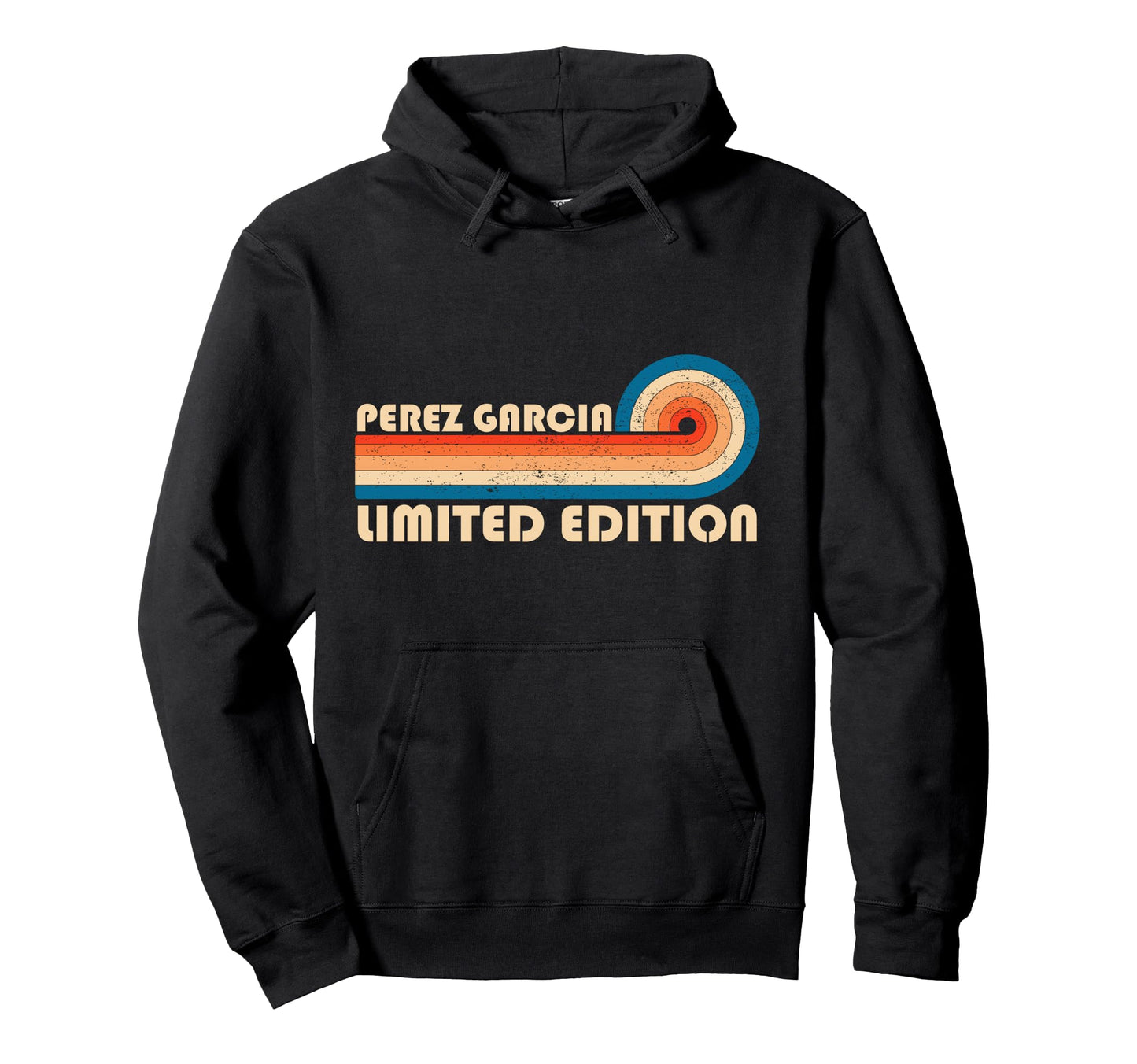 Perez Garcia 70S 80S Sunset Stripe Hoodie - Minimalist Print Unisex - T-Shirt, Sweatshirt, Hoodie