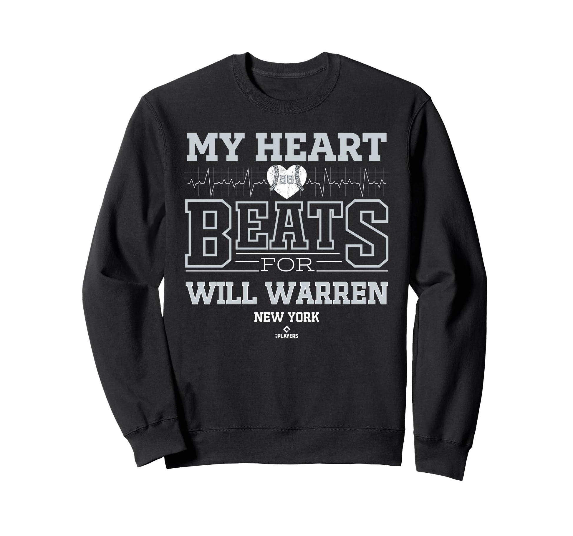 My Heart Beats Will Warren New Sweatshirt - Novelty Apparel for Adults - T-Shirt, Sweatshirt, Hoodie