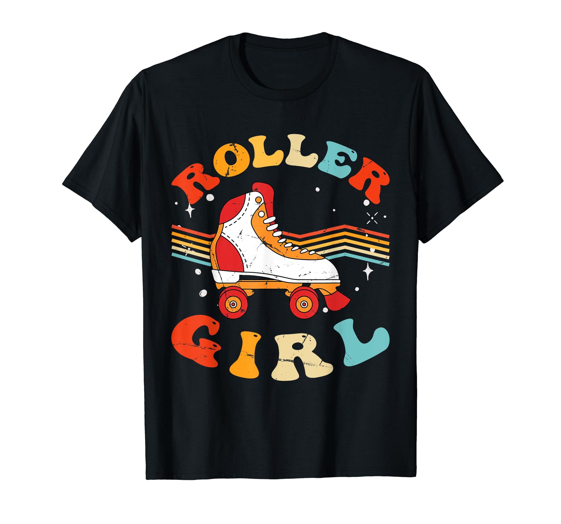 Roller Skater Skating 70S 80S Skates T-Shirt - Novelty Apparel Men Women - T-Shirt, Sweatshirt, Hoodie