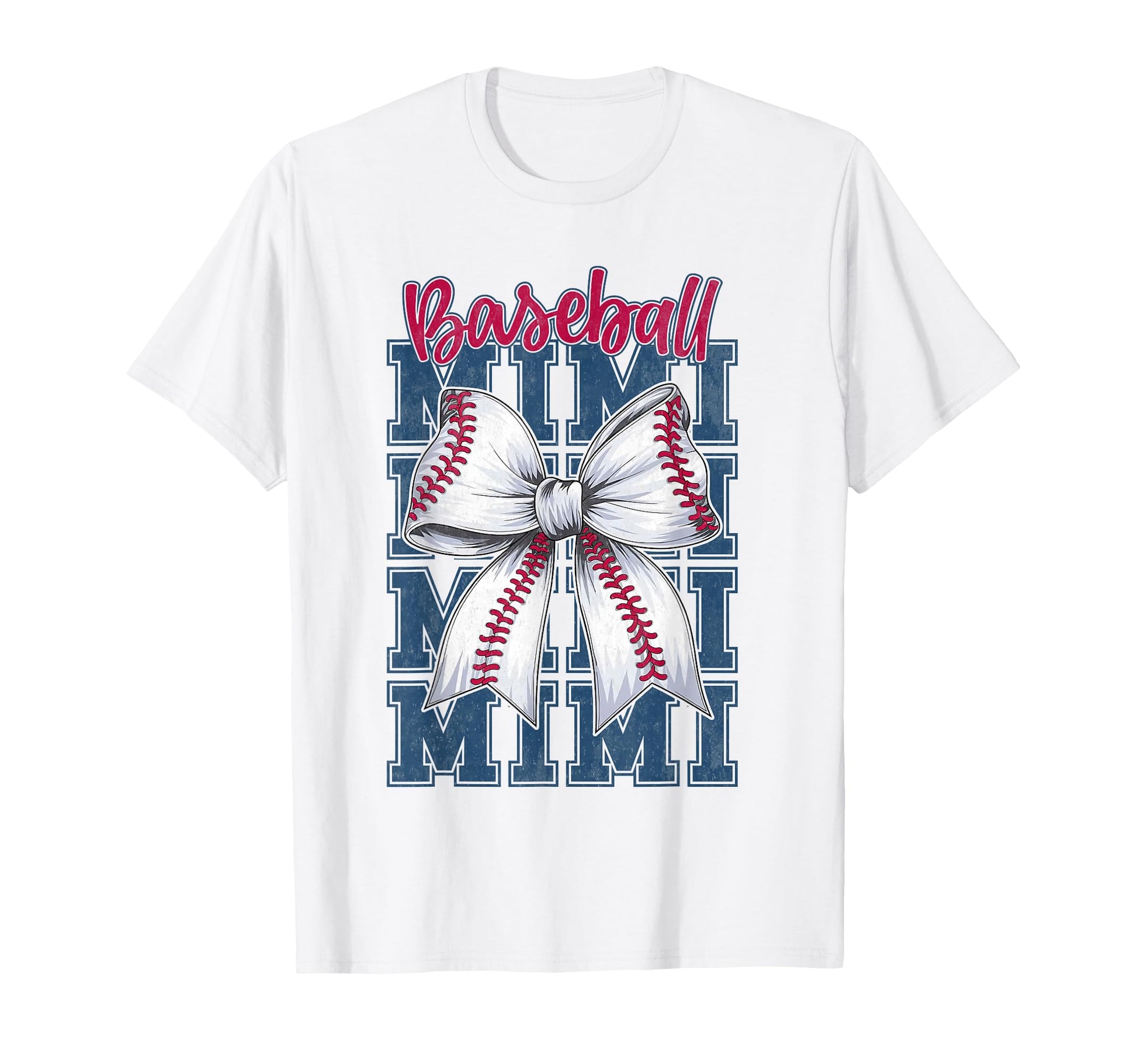Baseball Mimi Biggest Fan Grandma T-Shirt - Minimalist Print for Adults - T-Shirt, Sweatshirt, Hoodie