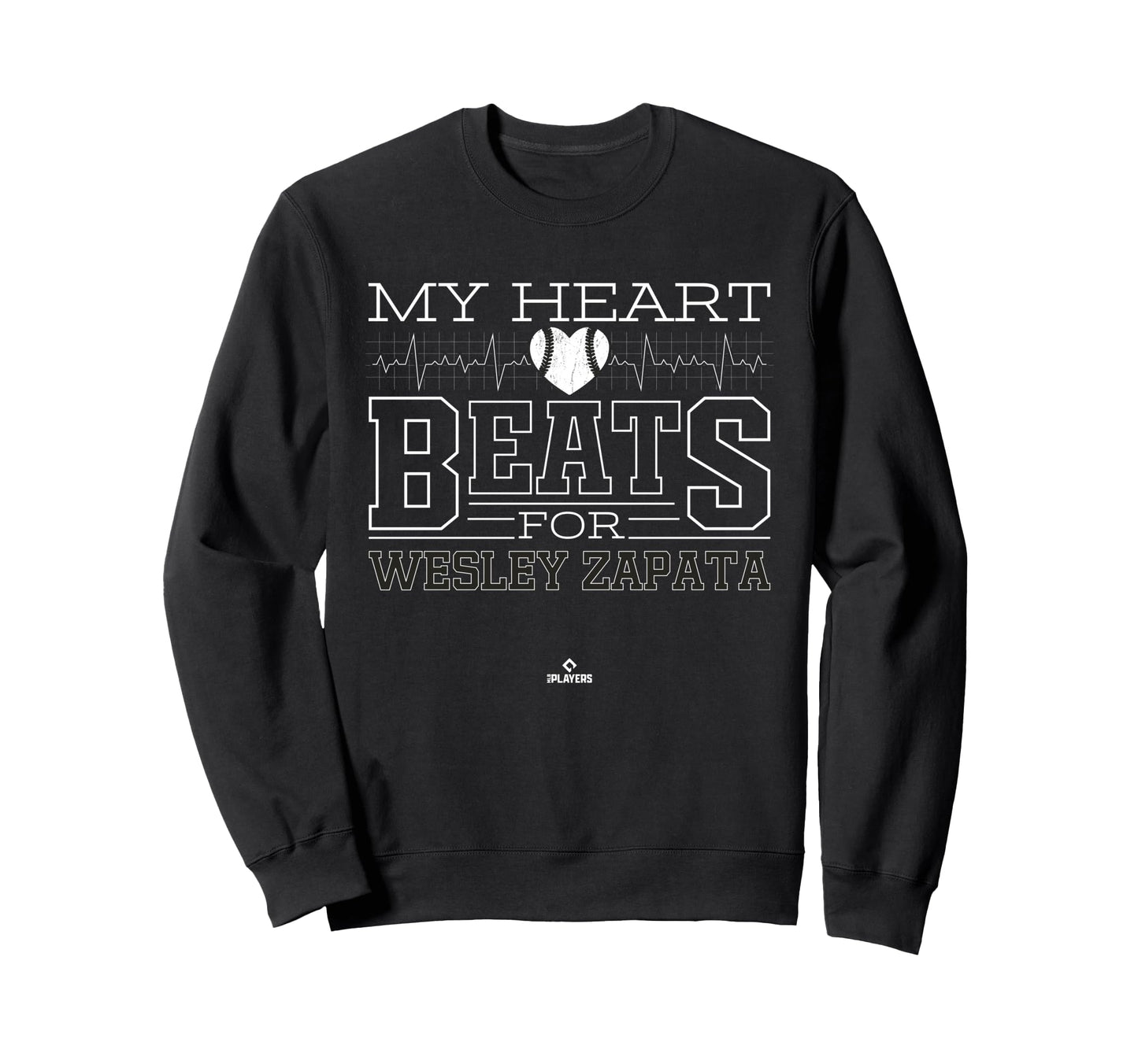 My Heart Beats Wesley Zapata Prospect Sweatshirt - Novelty Apparel Unisex - T-Shirt, Sweatshirt, Hoodie