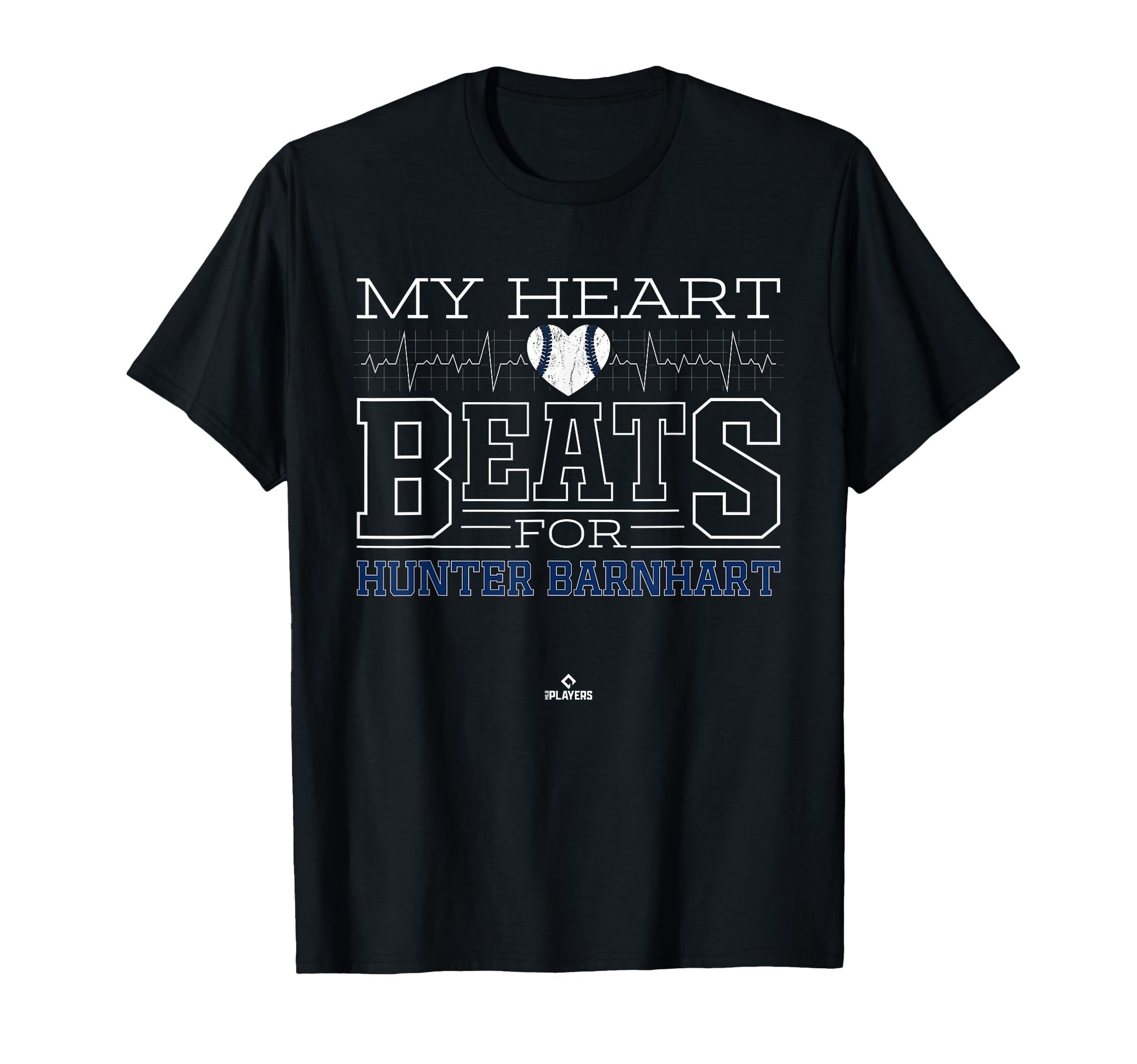 My Heart Beats Hunter Barnhart T-Shirt - Casual Everyday Wear for Adults - T-Shirt, Sweatshirt, Hoodie