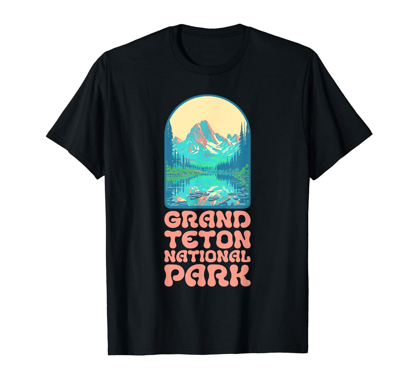 Grand Teton National Park Eighties Vibe T-Shirt - Streetwear Style Unisex - T-Shirt, Sweatshirt, Hoodie