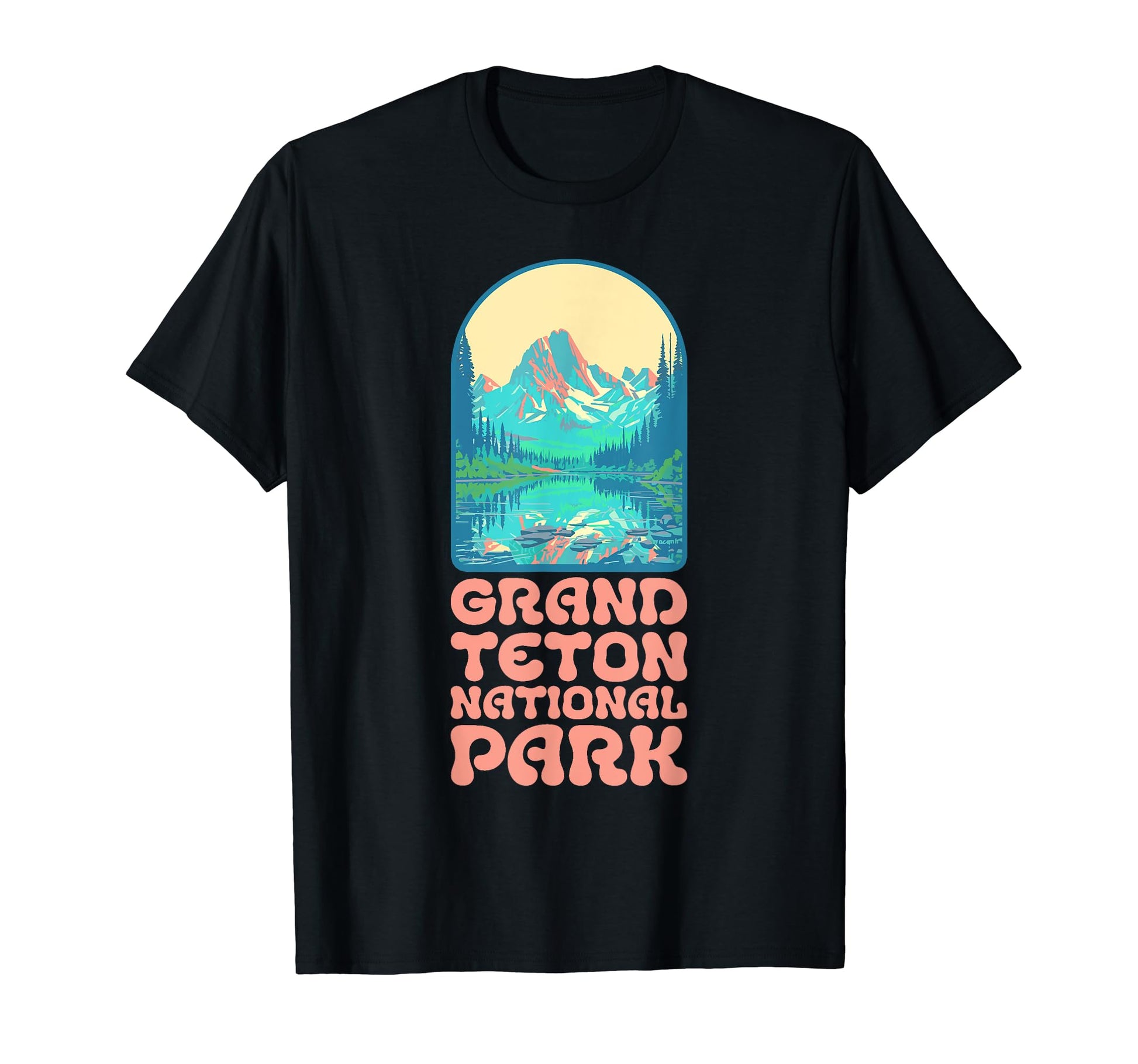 Grand Teton National Park Eighties Vibe T-Shirt - Streetwear Style Unisex - T-Shirt, Sweatshirt, Hoodie