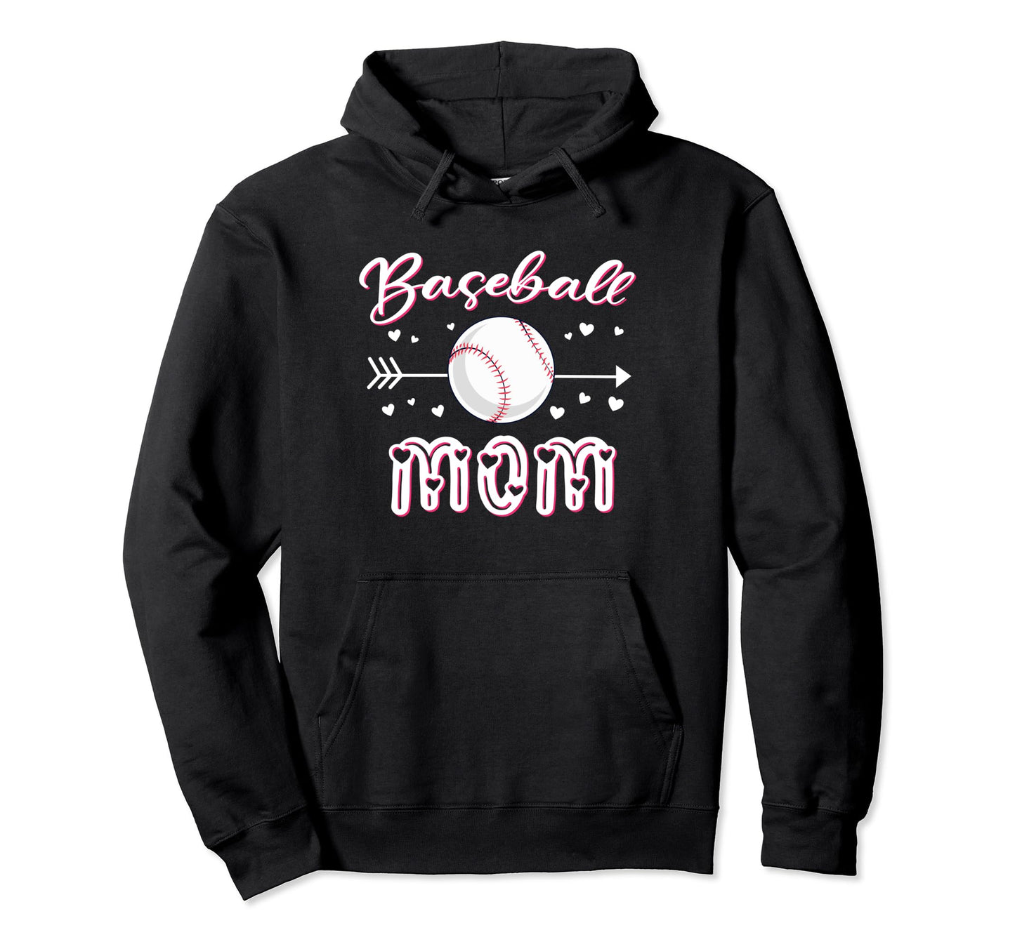 Baseball Mom Baseball Sport Lover Hoodie - Streetwear Style Men Women - T-Shirt, Sweatshirt, Hoodie