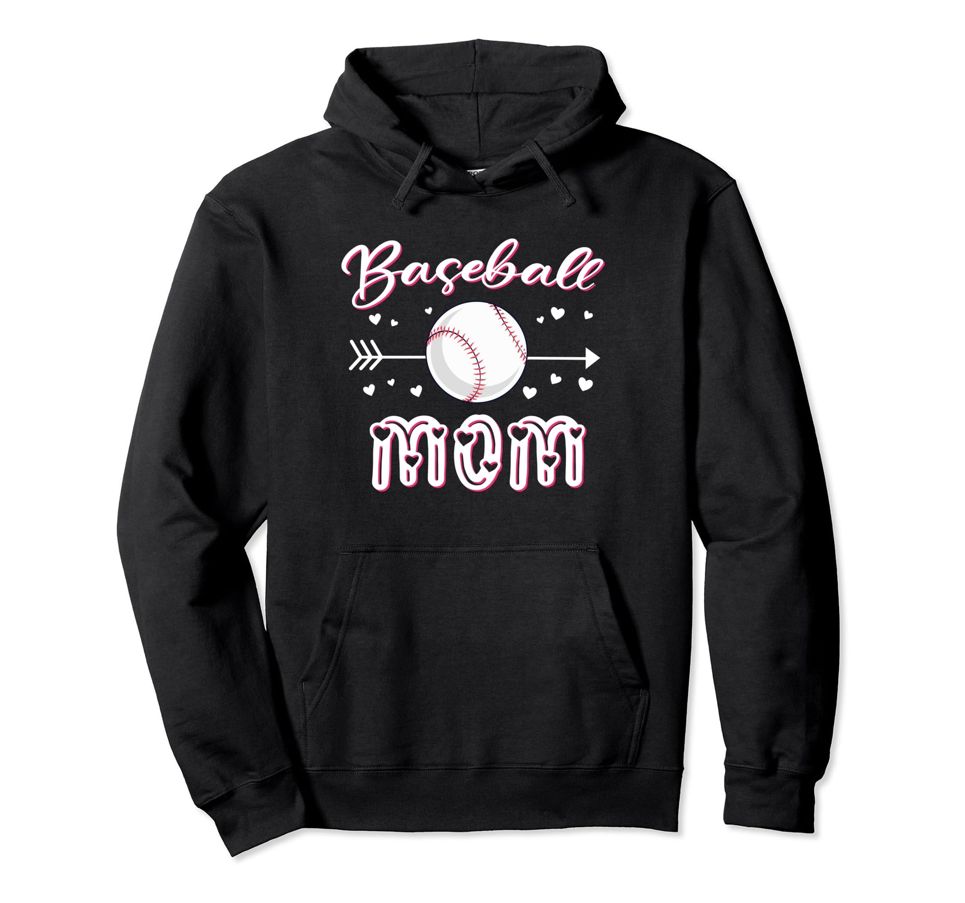 Baseball Mom Baseball Sport Lover Hoodie - Streetwear Style Men Women - T-Shirt, Sweatshirt, Hoodie