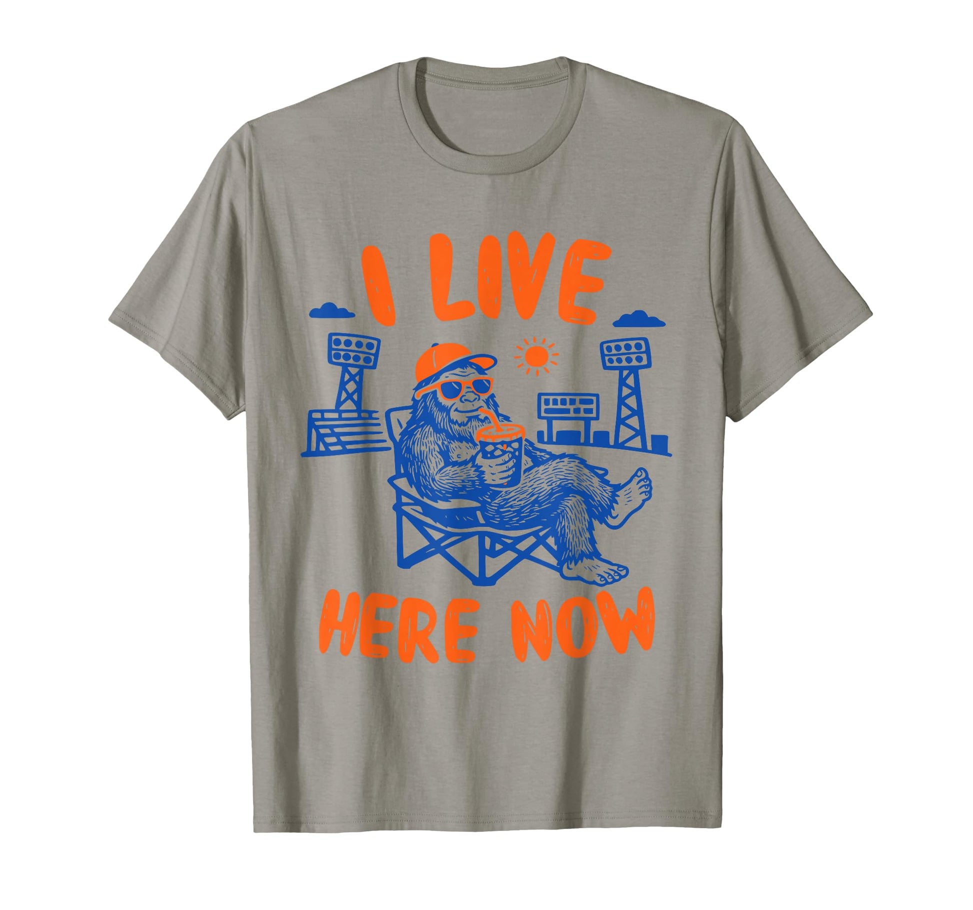 Funny Bigfoot Baseball Fan I T-Shirt - Casual Everyday Wear for Adults - T-Shirt, Sweatshirt, Hoodie