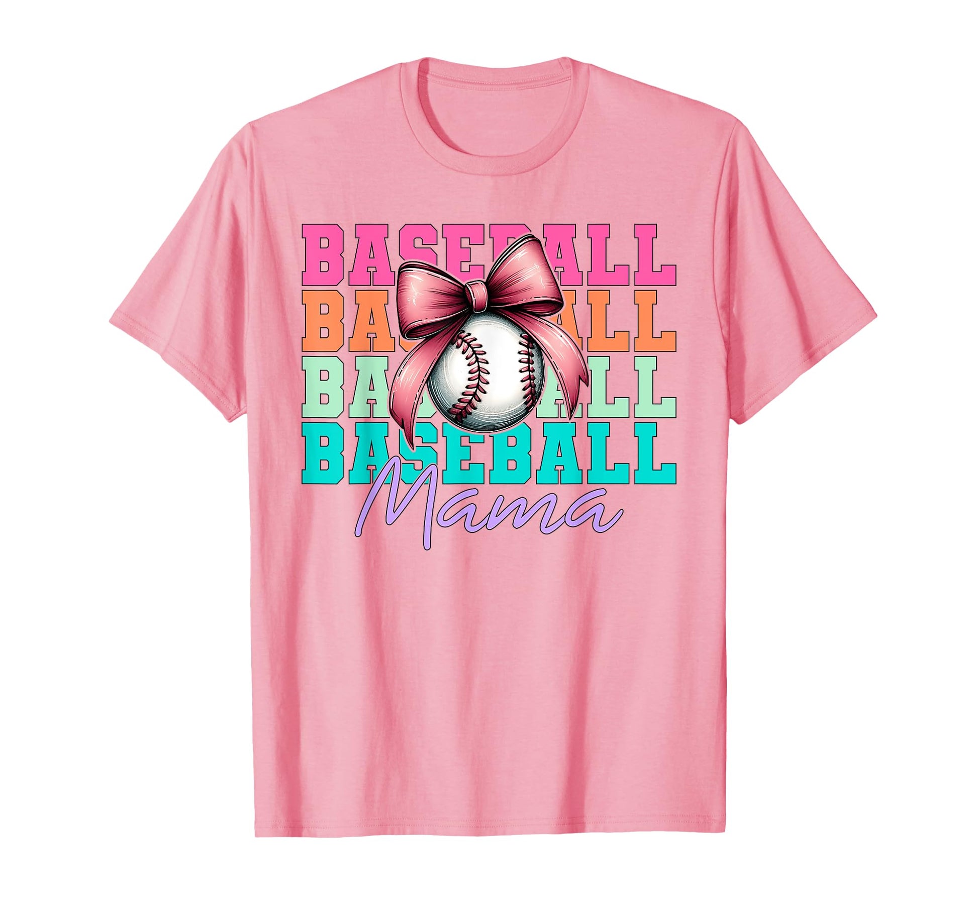 Baseball Mama Baseball Mom Mothers T-Shirt - Aesthetic Graphic for Adults - T-Shirt, Sweatshirt, Hoodie