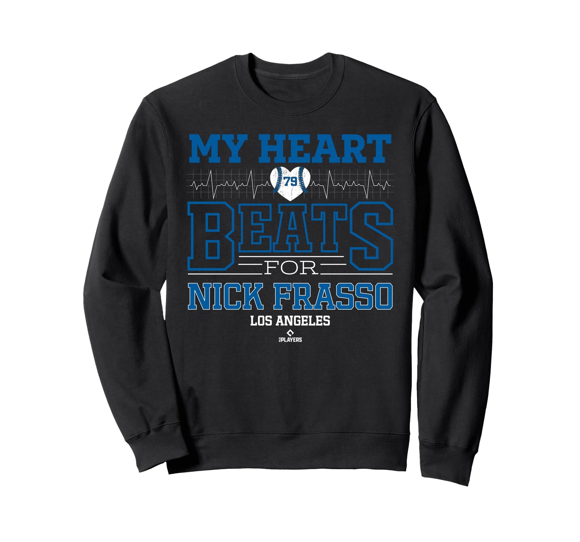 My Heart Beats Nick Frasso Los Sweatshirt - Trendy Graphic for Adults - T-Shirt, Sweatshirt, Hoodie
