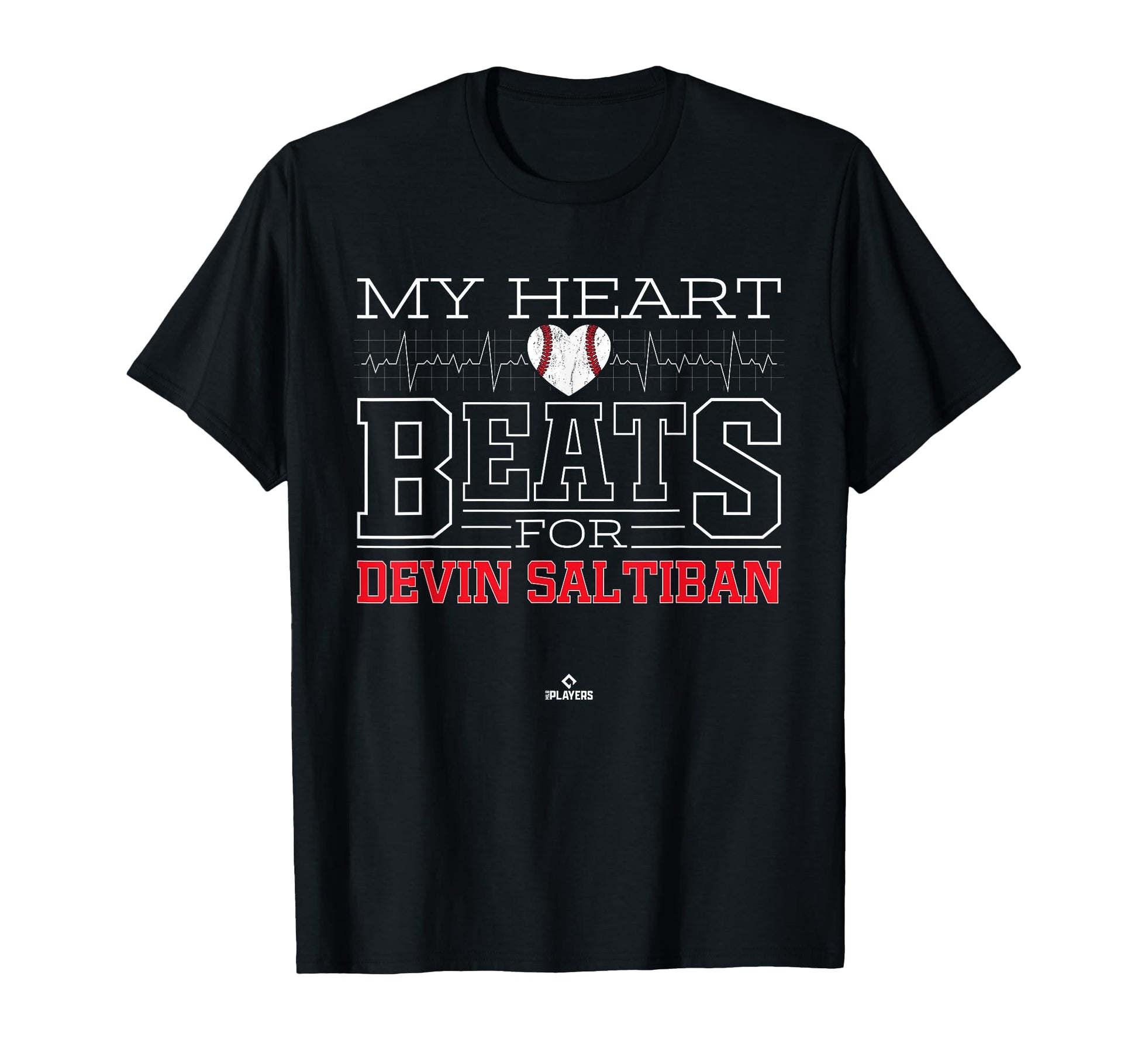 My Heart Beats Devin Saltiban Prospect T-Shirt - Trendy Graphic for Adults - T-Shirt, Sweatshirt, Hoodie