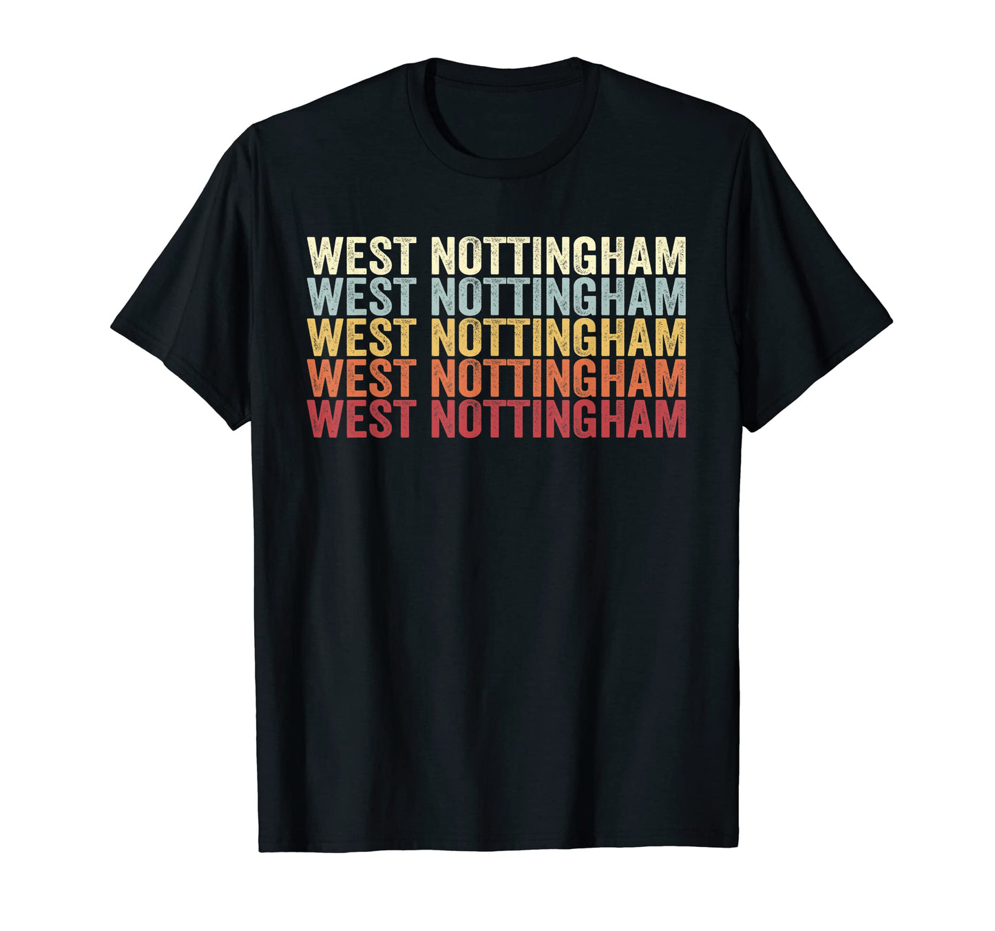 West Nottingham Pennsylvania West T-Shirt - Streetwear Style for Adults - T-Shirt, Sweatshirt, Hoodie