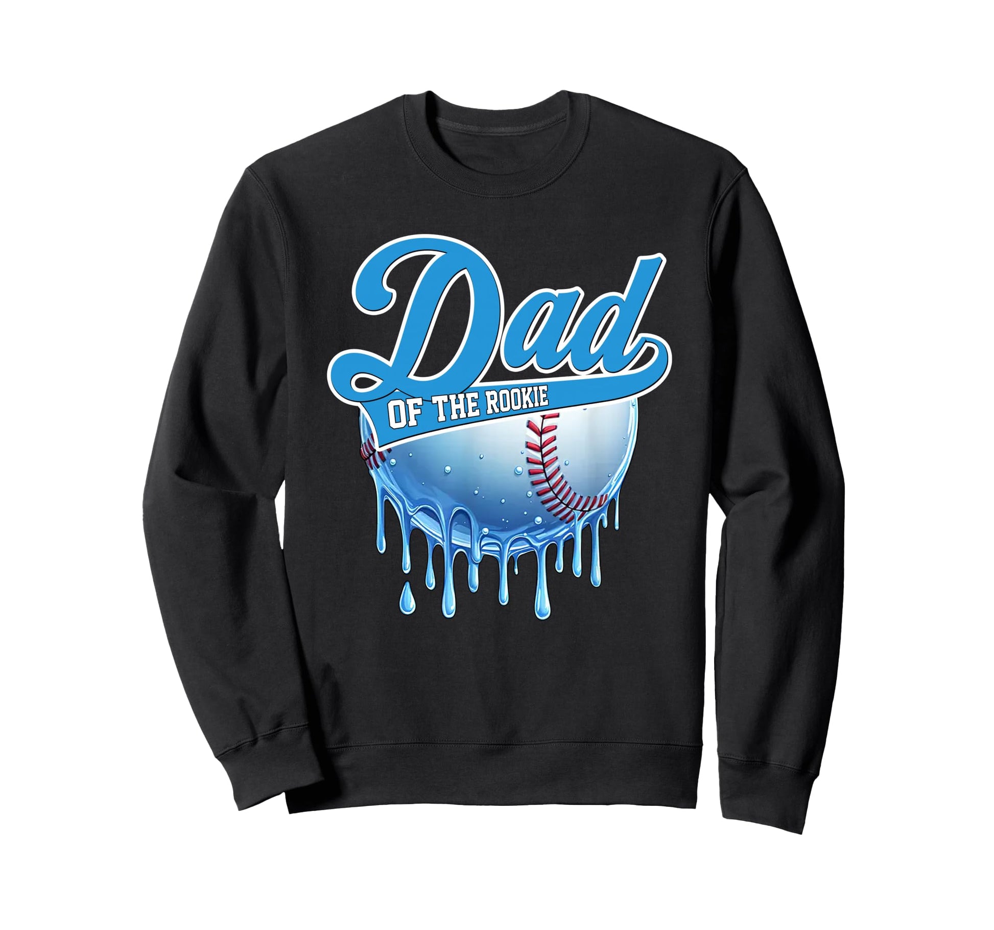 Dad Rookie 1St Birthday Baseball Sweatshirt - Novelty Apparel Men Women - T-Shirt, Sweatshirt, Hoodie