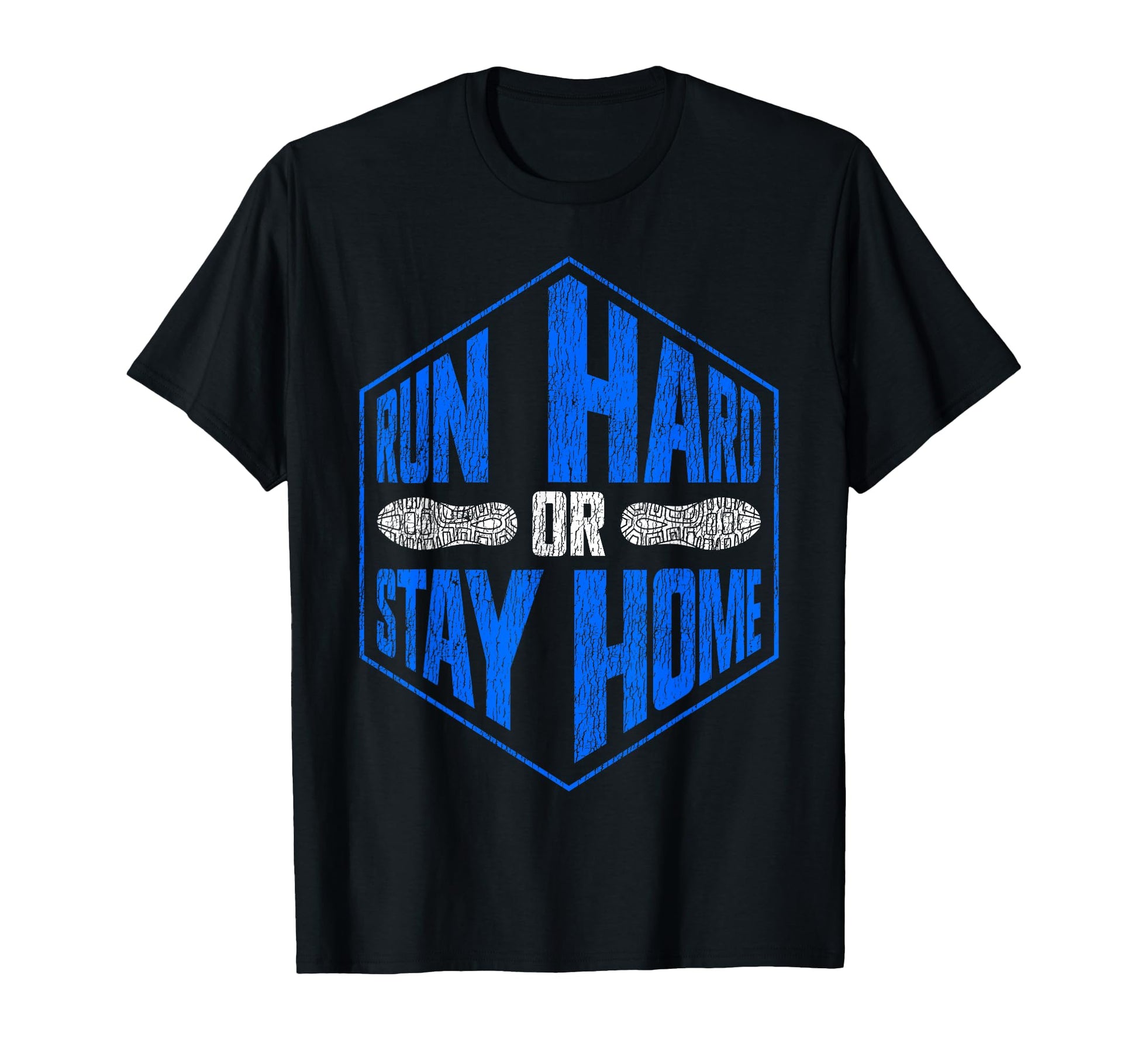 Running Runner Half Marathon Run Hard Or T-Shirt - Trendy Graphic Unisex - T-Shirt, Sweatshirt, Hoodie