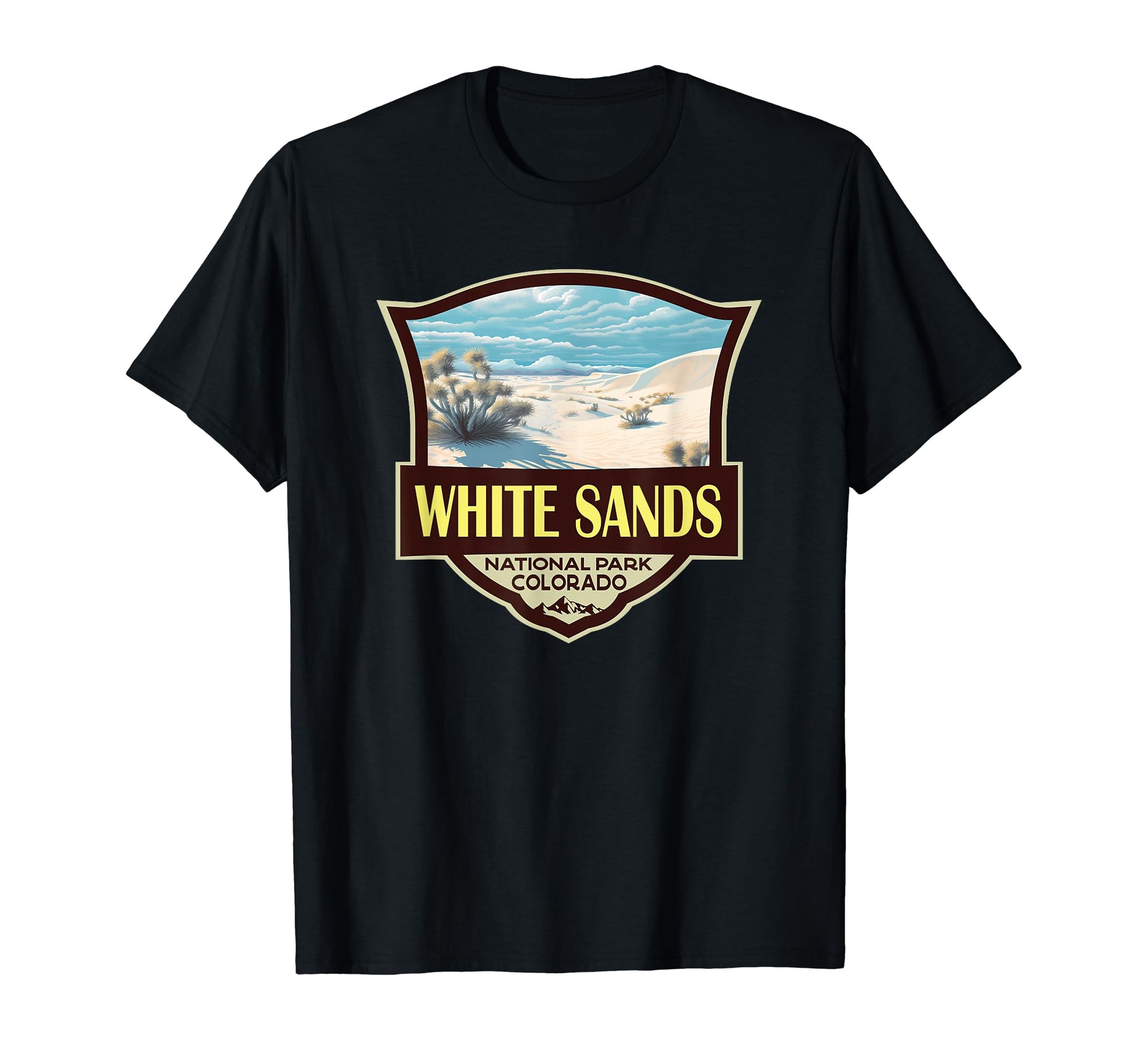 White Sands National Park T-Shirt - Minimalist Print for Adults - T-Shirt, Sweatshirt, Hoodie