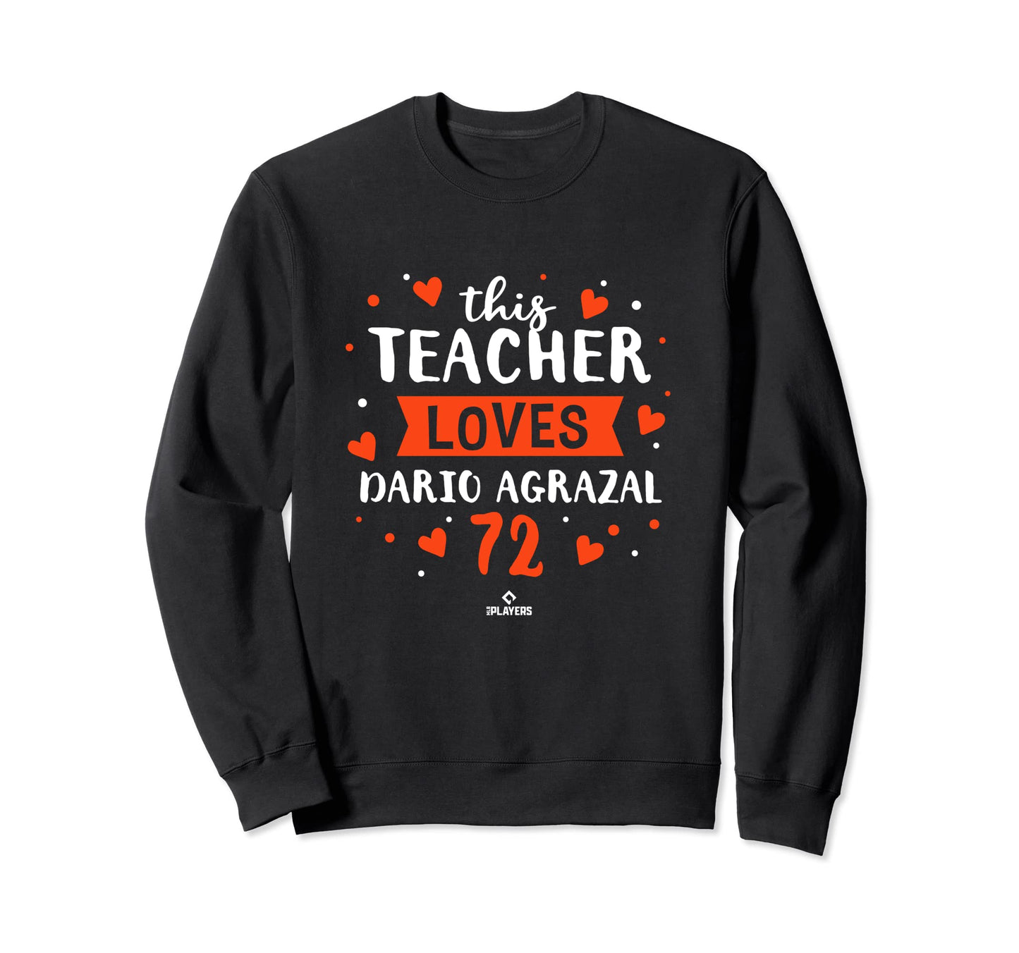 This Teacher Loves Dario Agrazal Sweatshirt - Unique Graphic Unisex - T-Shirt, Sweatshirt, Hoodie