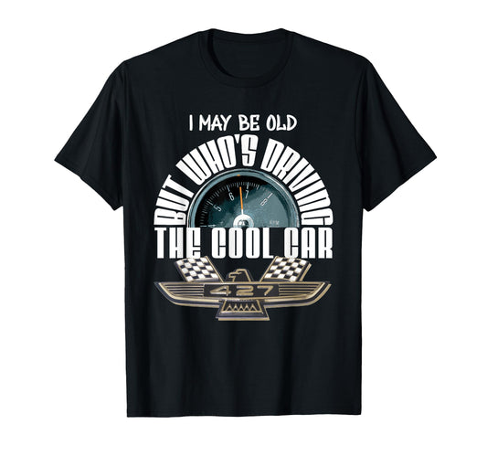 American Tbird 427 Muscle Car Tachometer T-Shirt - Novelty Apparel Unisex - T-Shirt, Sweatshirt, Hoodie