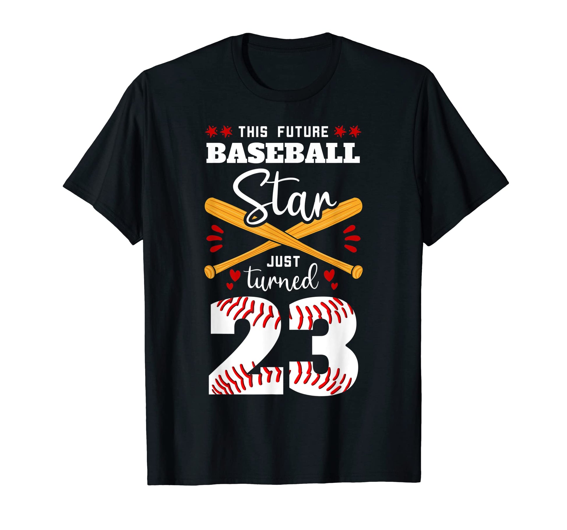 This Future Baseball Star Just T-Shirt - Fun Novelty Design for Adults - T-Shirt, Sweatshirt, Hoodie