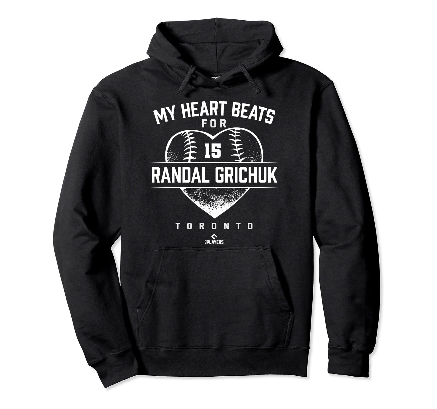 My Heart Beats Randal Grichuk Toronto Hoodie - Streetwear Style Men Women - T-Shirt, Sweatshirt, Hoodie