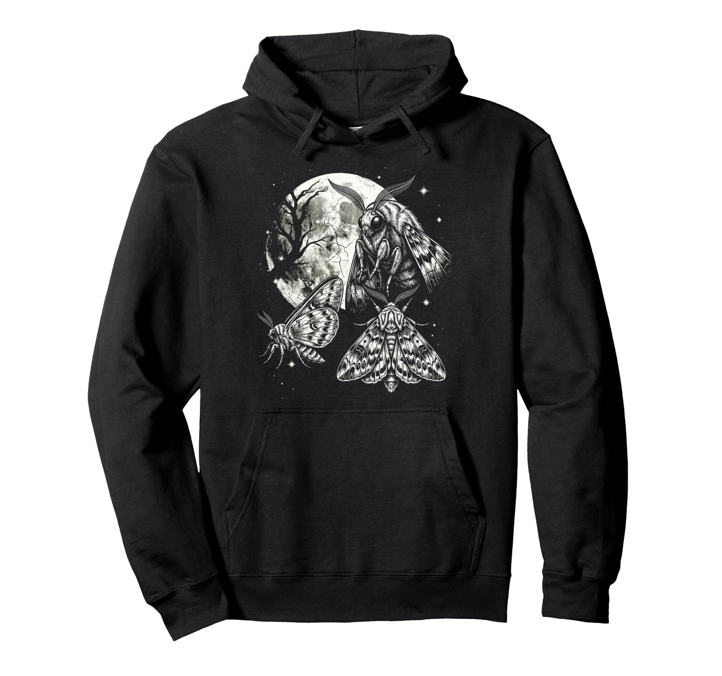 Moth 90S Aesthetic Y2K Moth Butterfly Hoodie - Novelty Apparel Unisex - T-Shirt, Sweatshirt, Hoodie