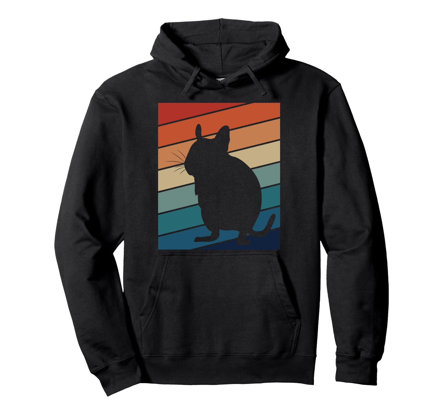 Degus Stripes Degu Owner Gift Hoodie - Streetwear Style for Adults - T-Shirt, Sweatshirt, Hoodie
