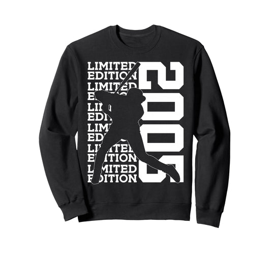 2005 Baseball 21St Birthday Sweatshirt - Minimalist Print for Adults - T-Shirt, Sweatshirt, Hoodie