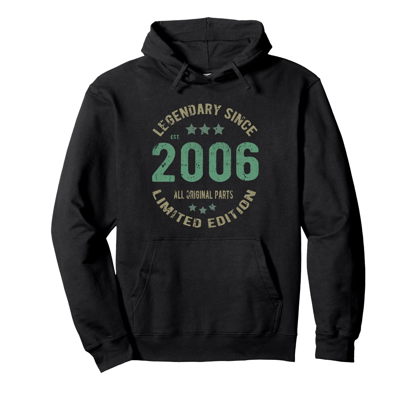 20 Year Old Bday Legend Since 2006 20Th Hoodie - Unique Graphic for Adults - T-Shirt, Sweatshirt, Hoodie