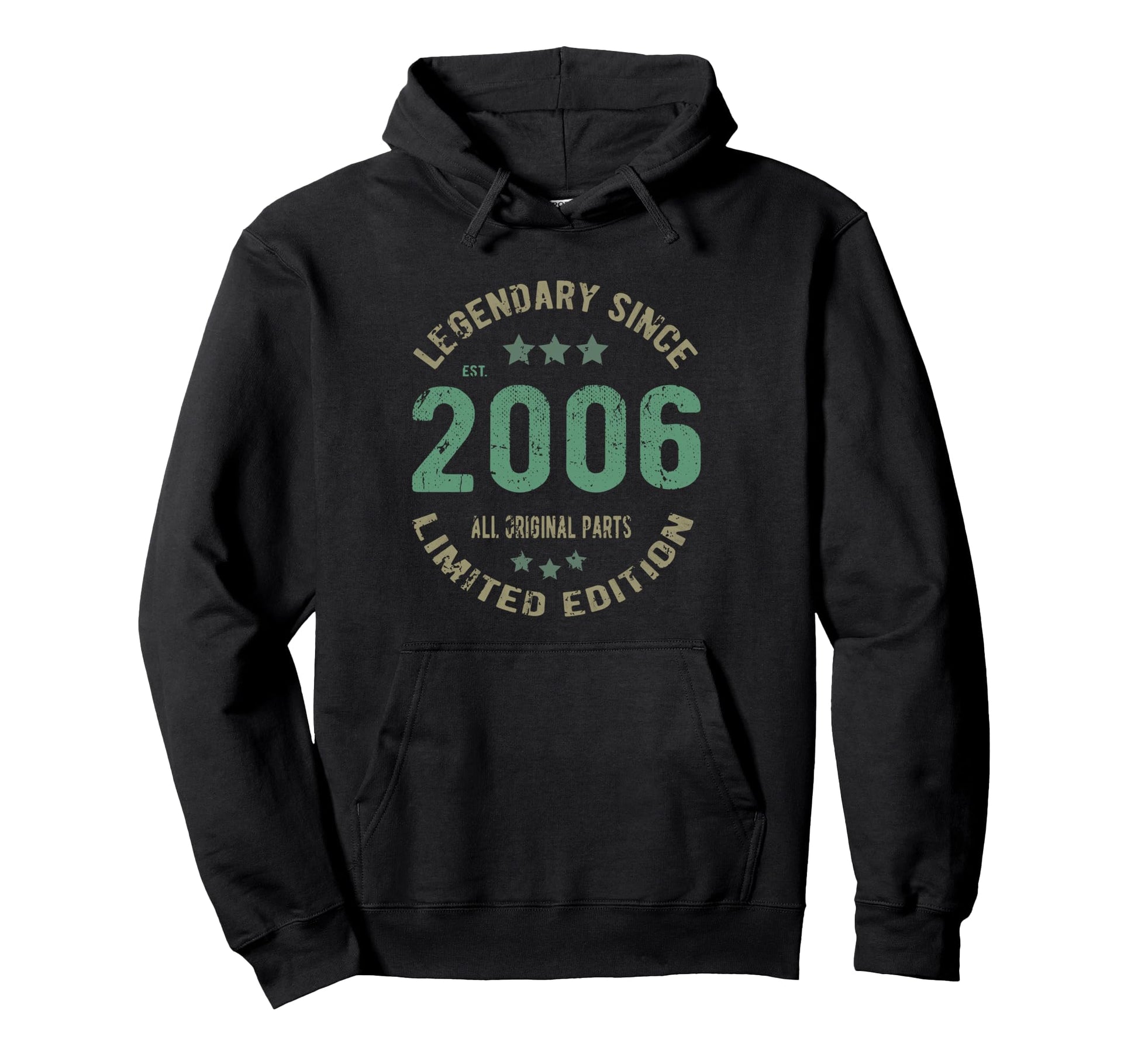 20 Year Old Bday Legend Since 2006 20Th Hoodie - Unique Graphic for Adults - T-Shirt, Sweatshirt, Hoodie