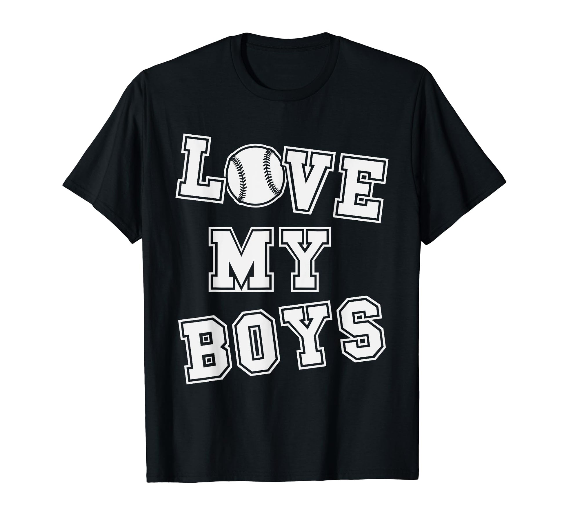 Love My Baseball Mom Baseball Dad T-Shirt - Novelty Apparel Unisex - T-Shirt, Sweatshirt, Hoodie