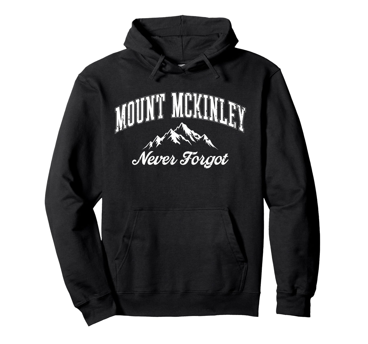 Mount Mckinley Denali Alaska National Hoodie - Minimalist Print Men Women - T-Shirt, Sweatshirt, Hoodie