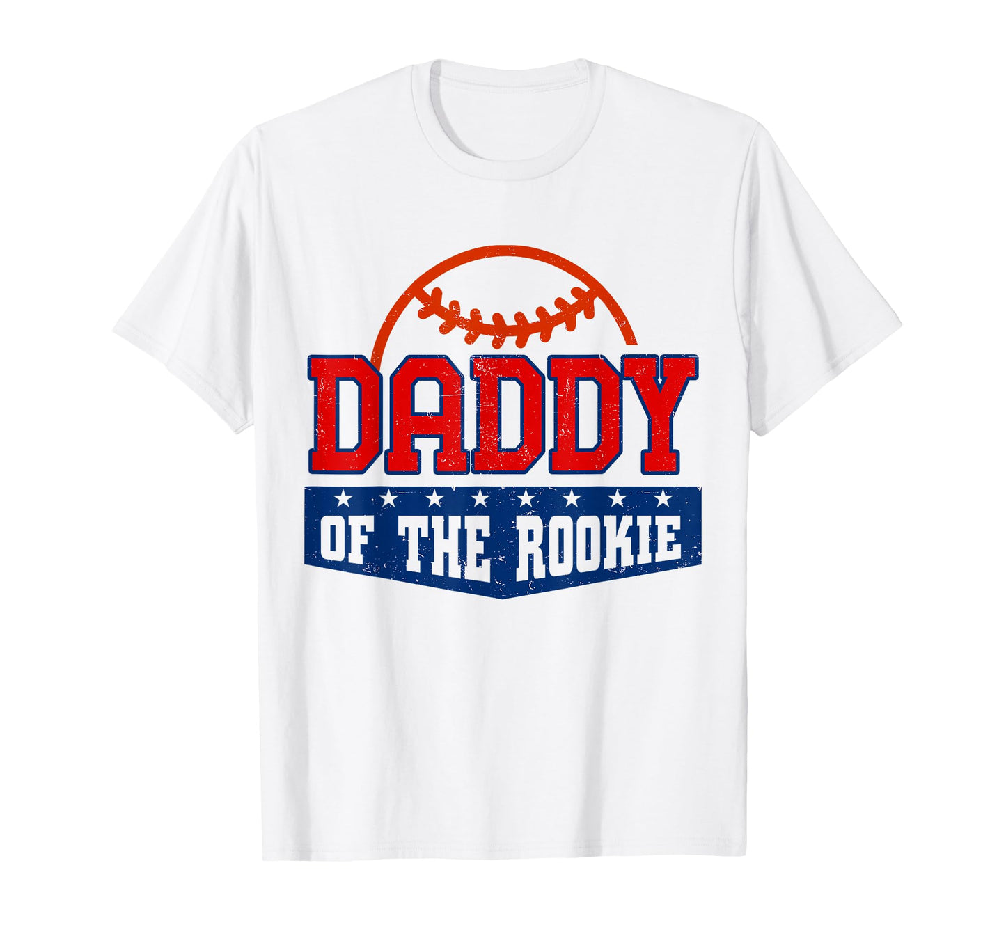 Daddy Rookie Baseball 1St Birthday T-Shirt - Fun Novelty Design Men Women - T-Shirt, Sweatshirt, Hoodie