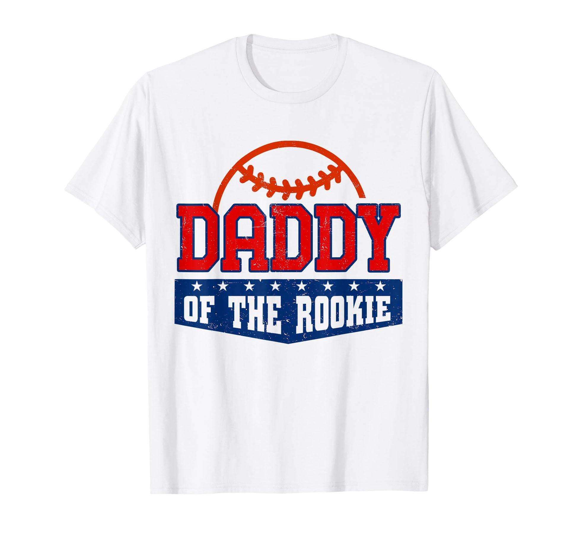 Daddy Rookie Baseball 1St Birthday T-Shirt - Fun Novelty Design Men Women - T-Shirt, Sweatshirt, Hoodie