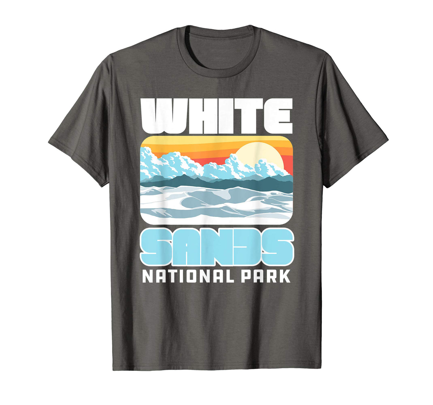 White Sand National Park 80S T-Shirt - Graphic Print Men Women - T-Shirt, Sweatshirt, Hoodie