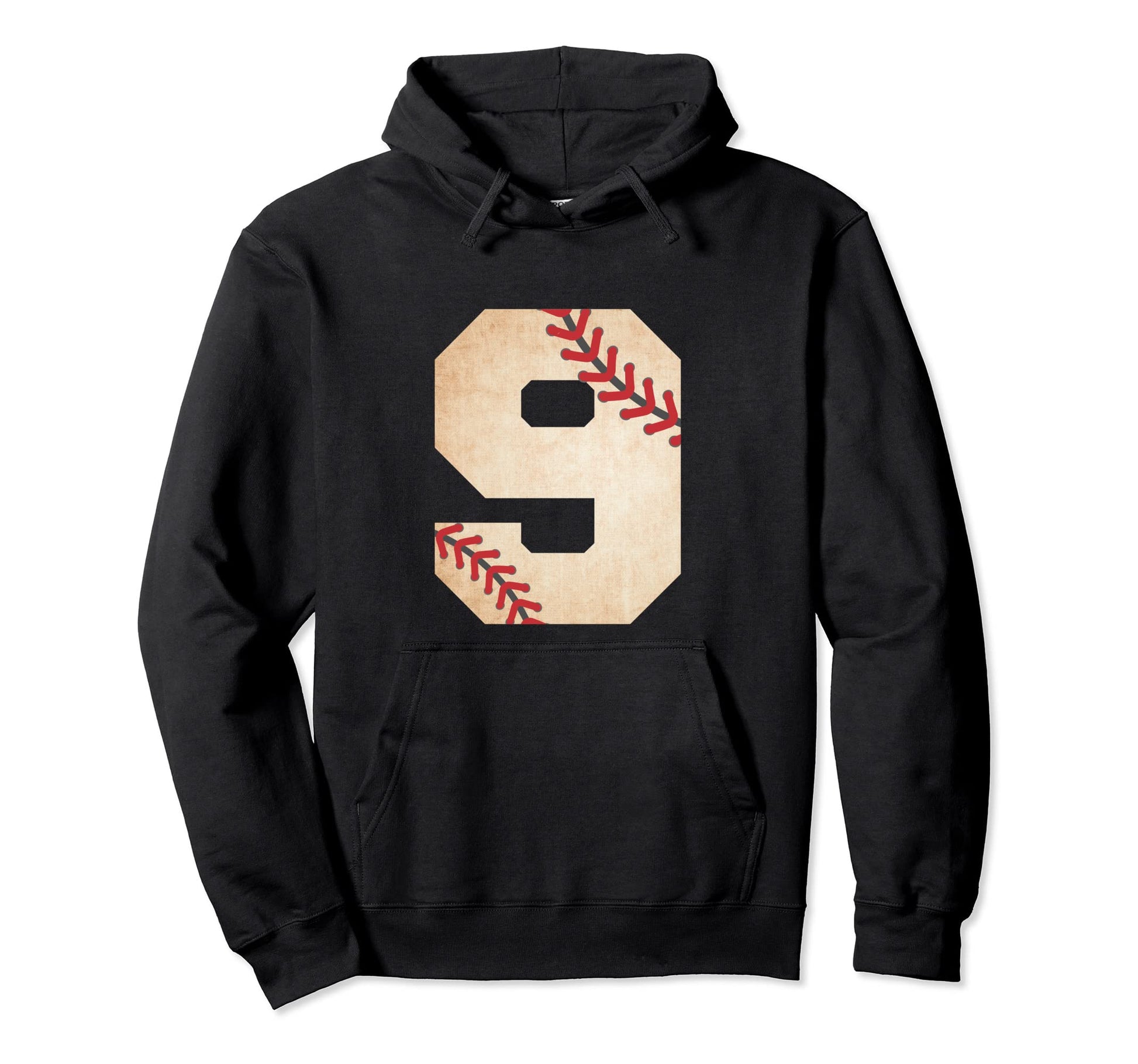 9Th Birthday Baseball Themed Party 9 Hoodie - Graphic Print for Adults - T-Shirt, Sweatshirt, Hoodie