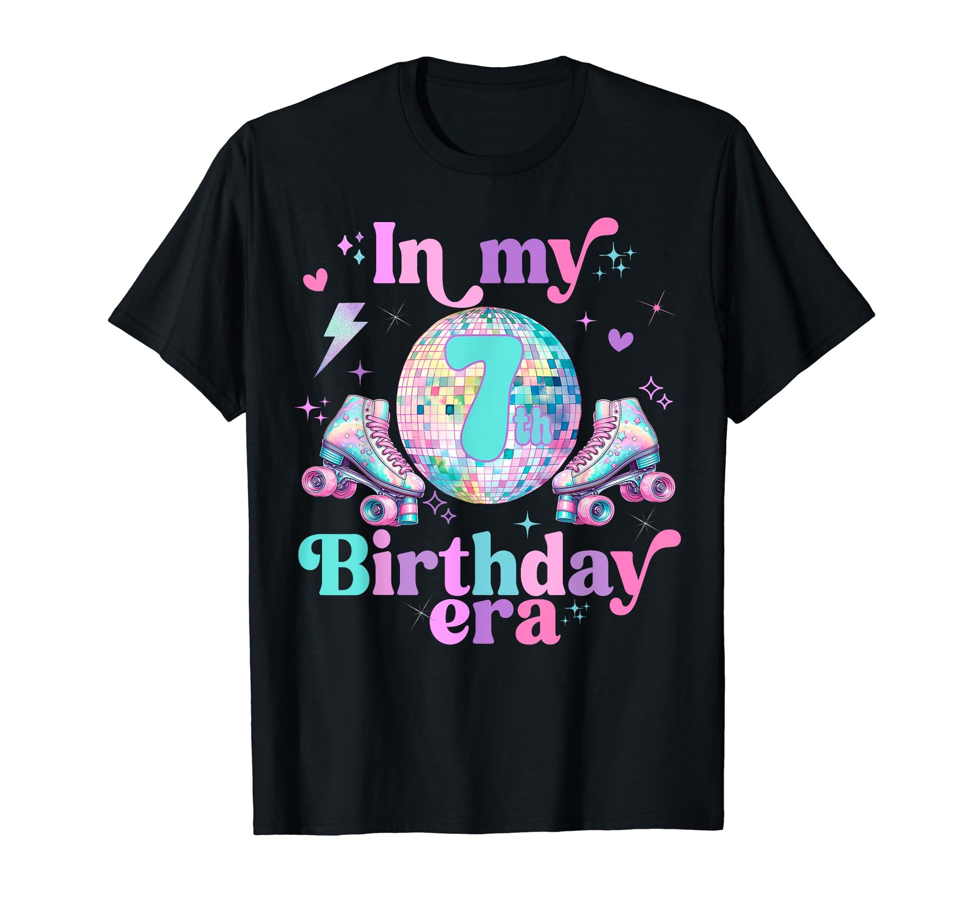 Roller Skates Birthday Disco Sweatshirt - Fun Novelty Design Men Women - T-Shirt, Sweatshirt, Hoodie