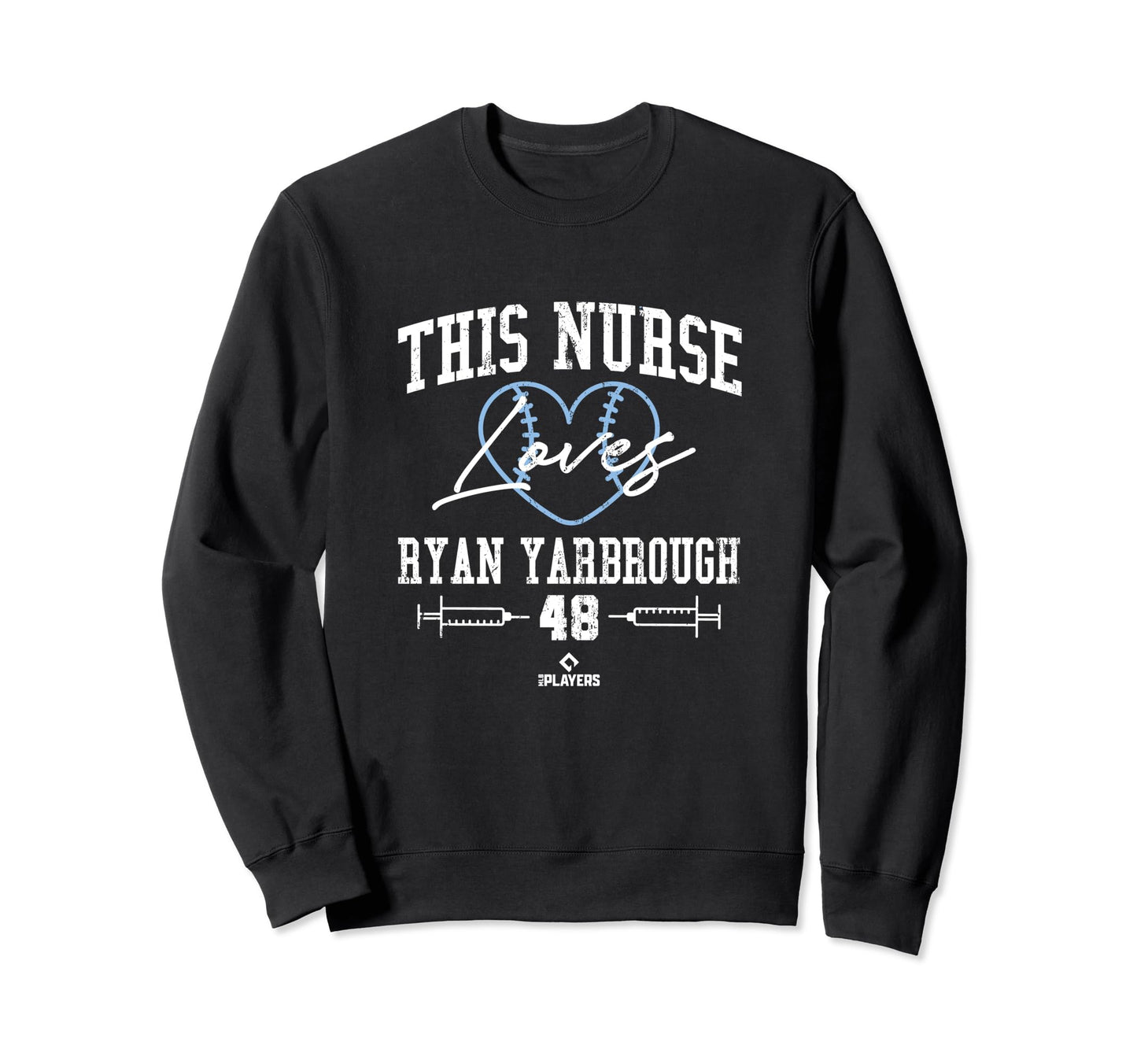 This Nurse Loves Ryan Yarbrough Sweatshirt - Aesthetic Graphic Men Women - T-Shirt, Sweatshirt, Hoodie