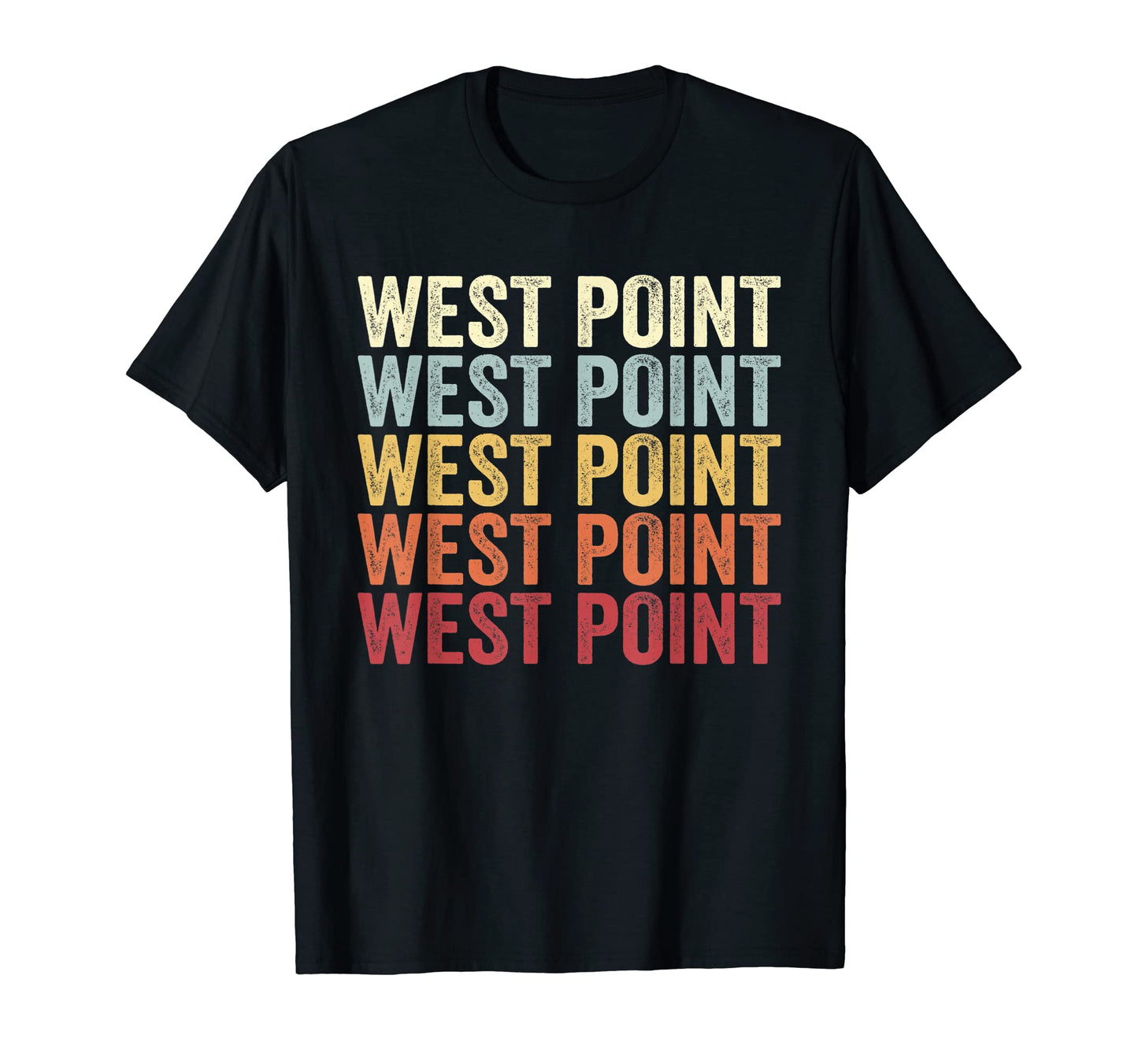 West Point Utah West Point Ut Text T-Shirt - Unique Graphic for Adults - T-Shirt, Sweatshirt, Hoodie