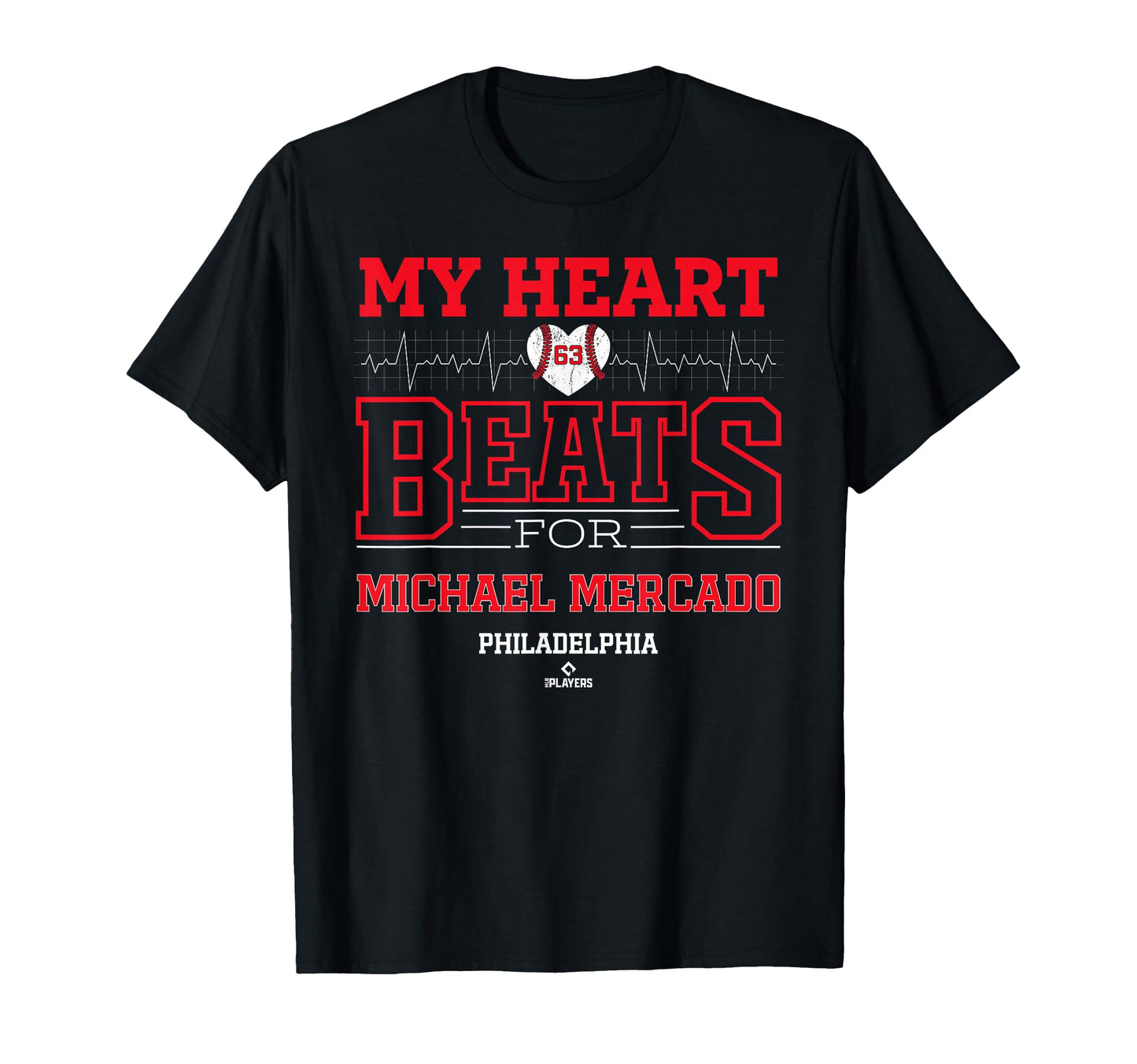 My Heart Beats Michael Mercado T-Shirt - Trendy Graphic Men Women - T-Shirt, Sweatshirt, Hoodie