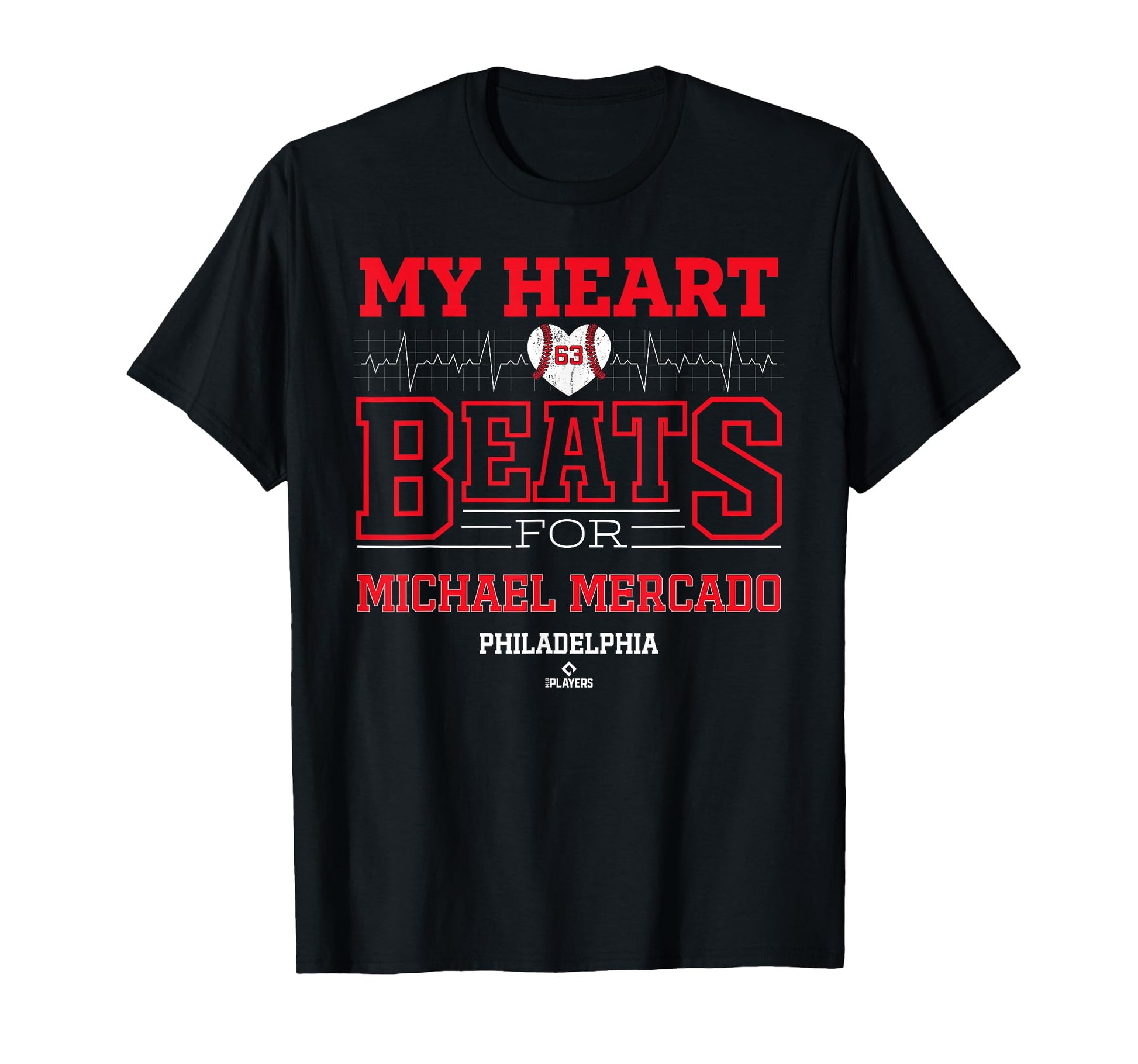 My Heart Beats Michael Mercado T-Shirt - Trendy Graphic Men Women - T-Shirt, Sweatshirt, Hoodie