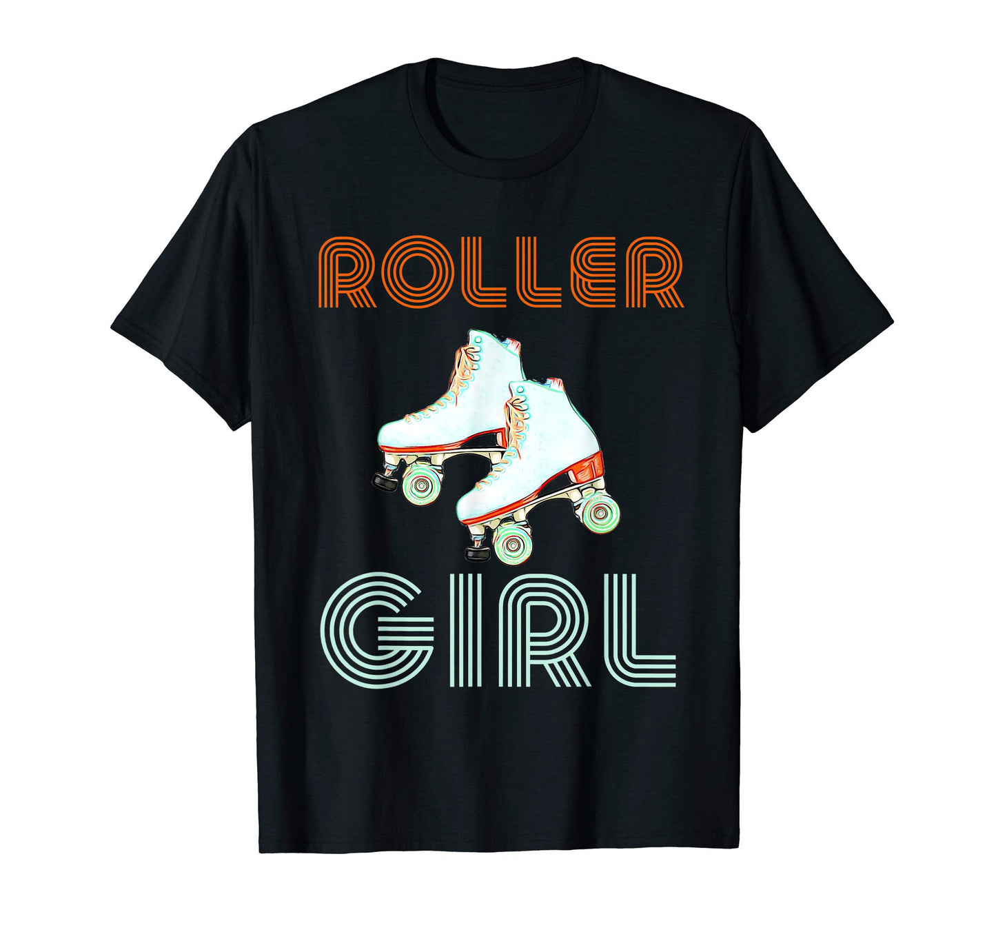 Roller Skating Skater T-Shirt - Graphic Print Unisex - T-Shirt, Sweatshirt, Hoodie