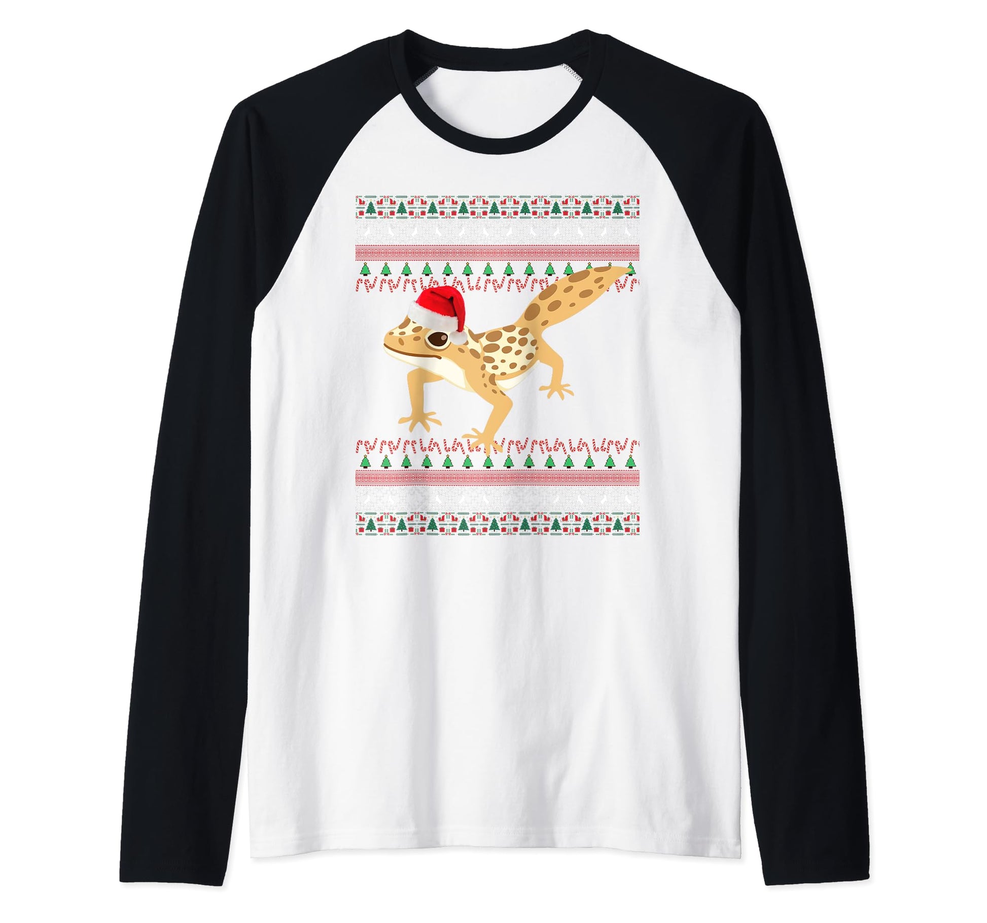 Gecko Leopard Gecko Ugly Holiday Sweatshirt - Unique Graphic Men Women - T-Shirt, Sweatshirt, Hoodie